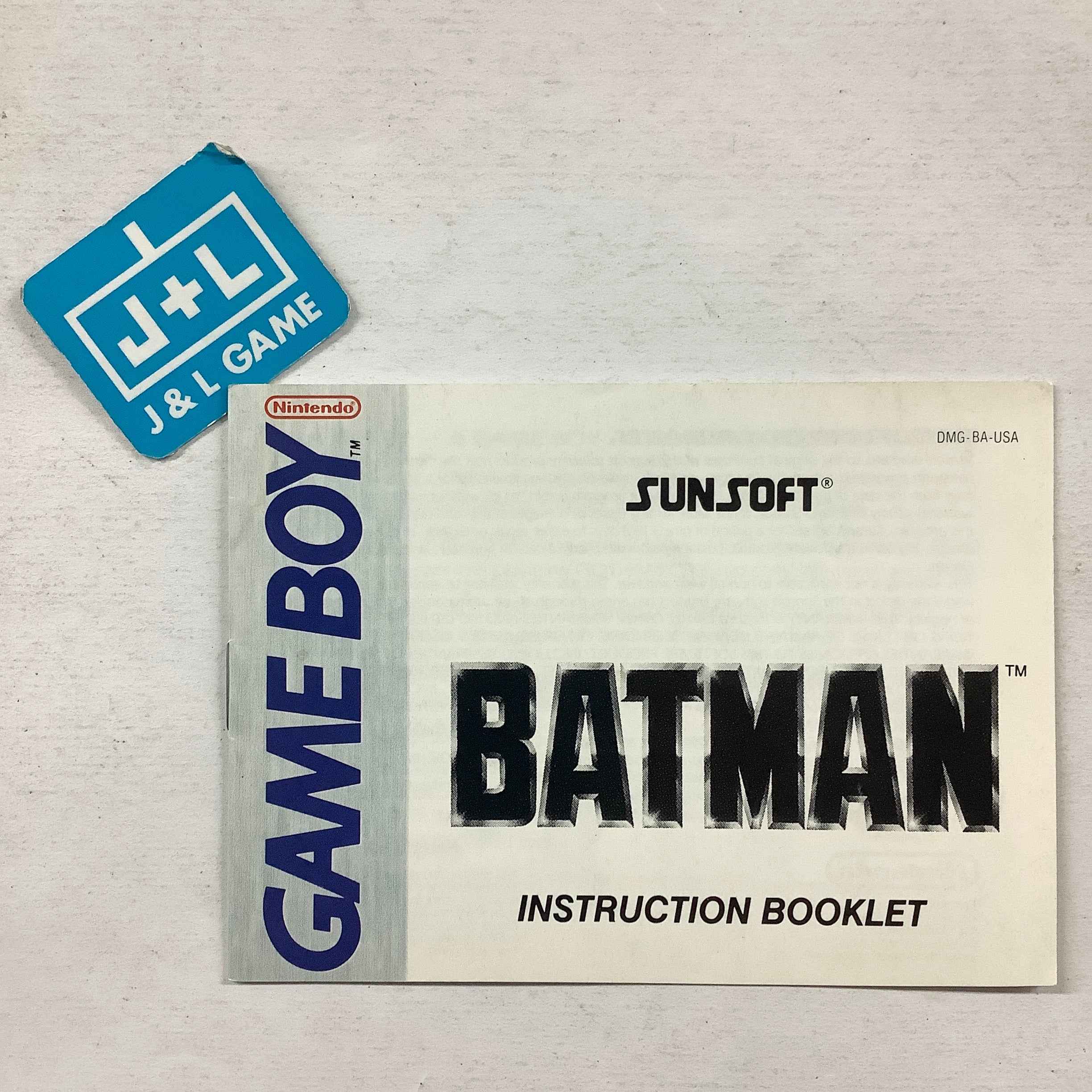 Batman: The Video Game - (GB) Game Boy [Pre-Owned] Video Games Sunsoft