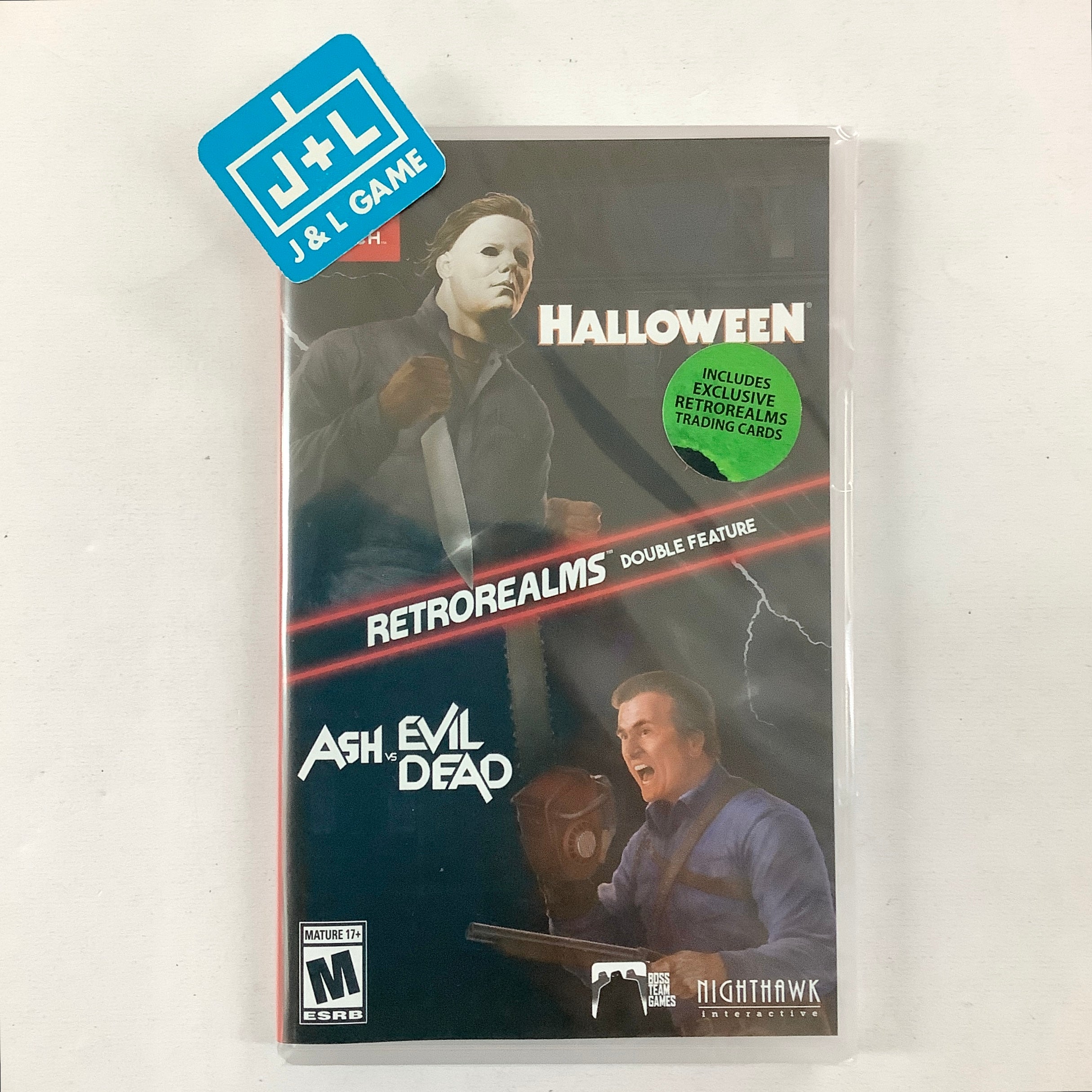 Halloween and Ash vs Evil Dead RetroRealms Double Feature - (NSW) Nintendo Switch Video Games Nighthawk Interactive   