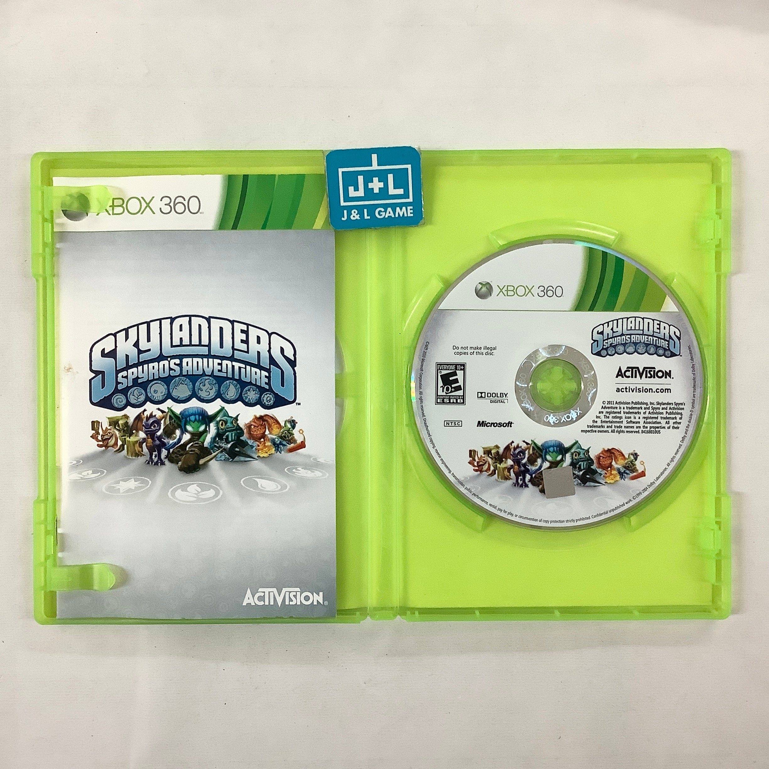 Skylanders: Spyro's Adventure - Xbox 360 [Pre-Owned] Video Games Activision