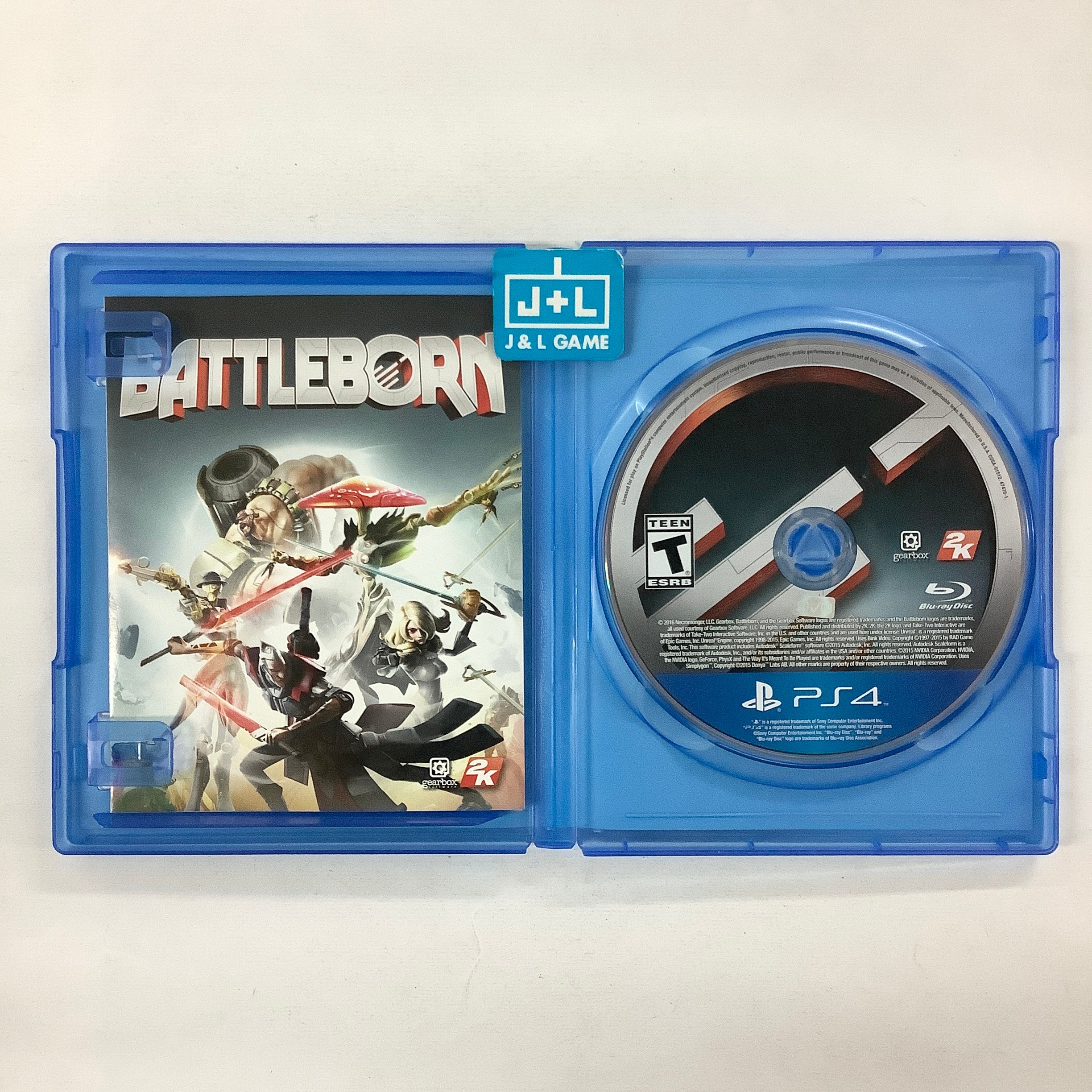 Battleborn - (PS4) PlayStation 4 [Pre-Owned] Video Games 2K Games   