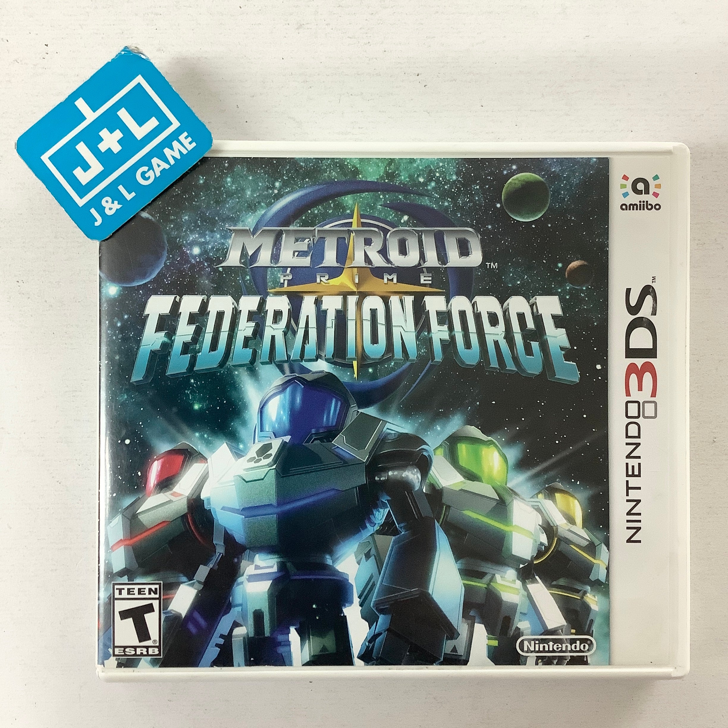 Metroid Prime: Federation Force - Nintendo 3DS [Pre-Owned] Video Games Nintendo