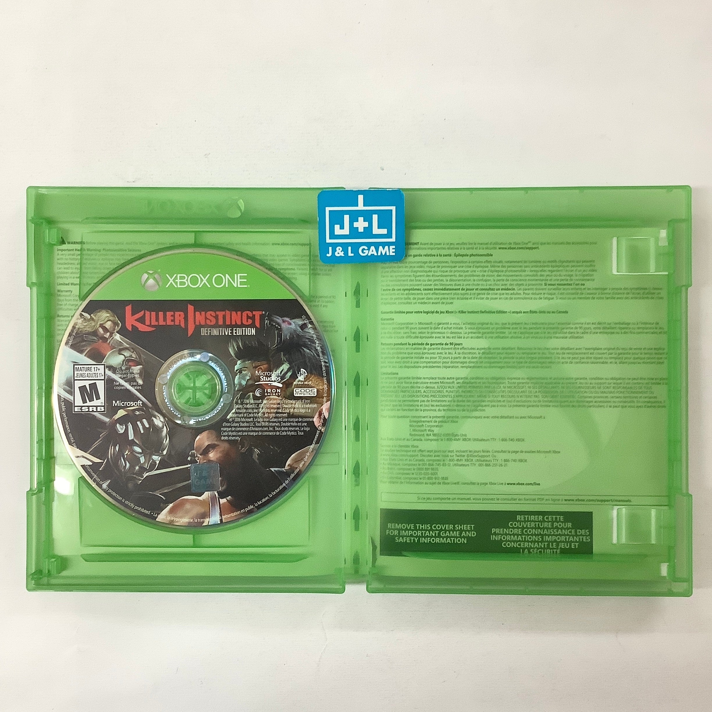 Killer Instinct: Definitive Edition - (XB1) Xbox One [Pre-Owned] Video Games Microsoft Game Studios   