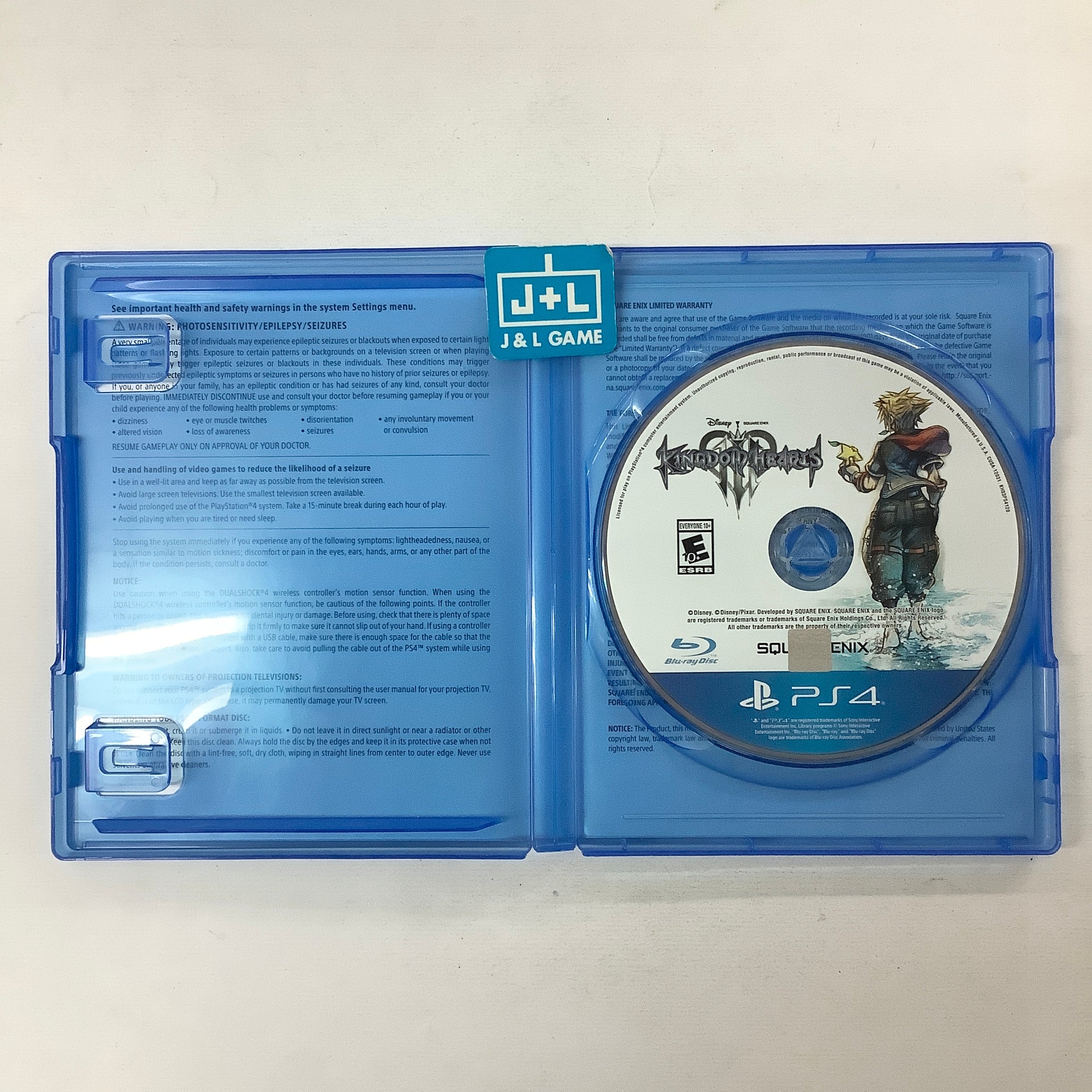 Kingdom Hearts III - (PS4) PlayStation 4 [Pre-Owned] Video Games Square Enix   