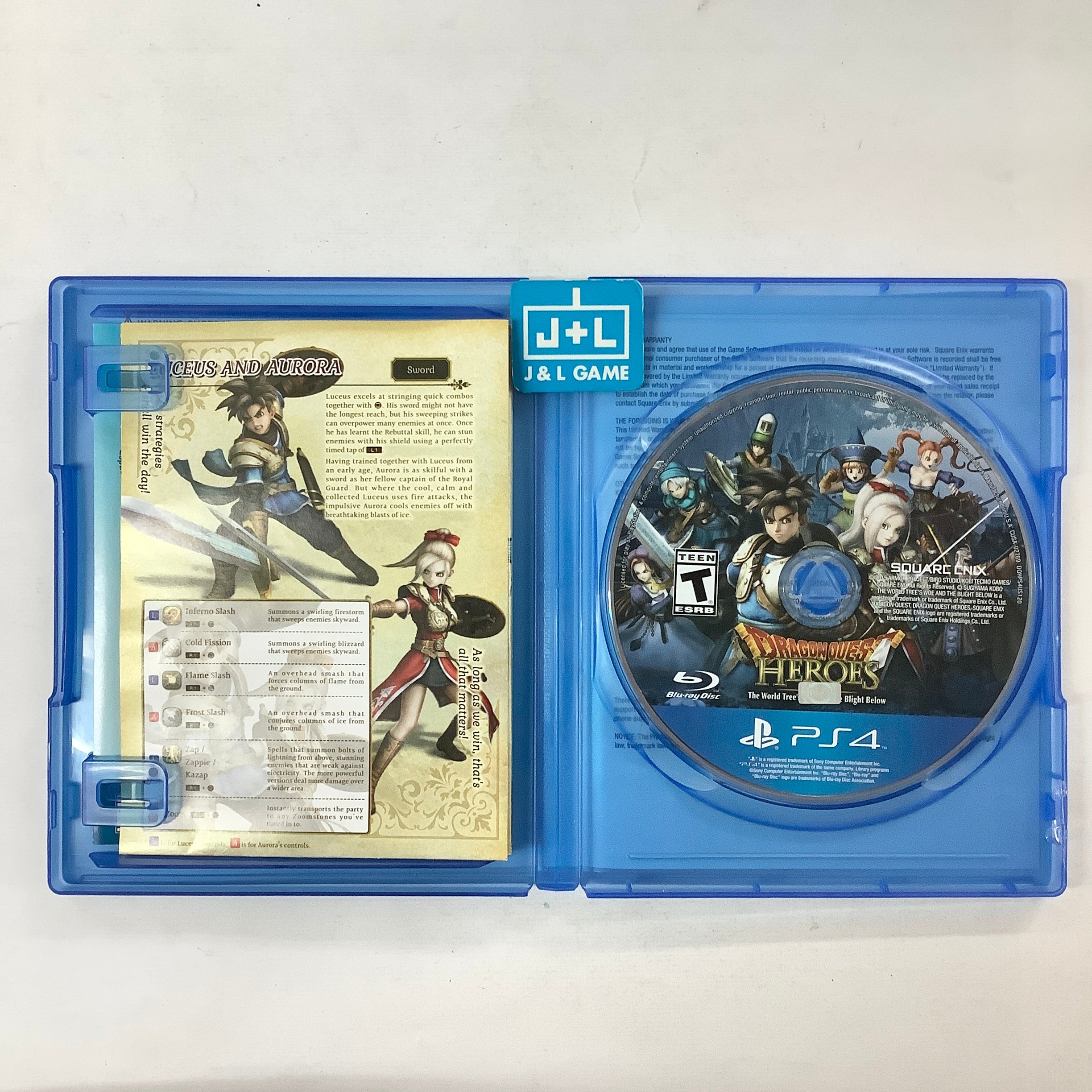 Dragon Quest Heroes: The World Tree's Woe and the Blight Below (Day One Edition) - (PS4) PlayStation 4 [Pre-Owned] Video Games Square Enix   