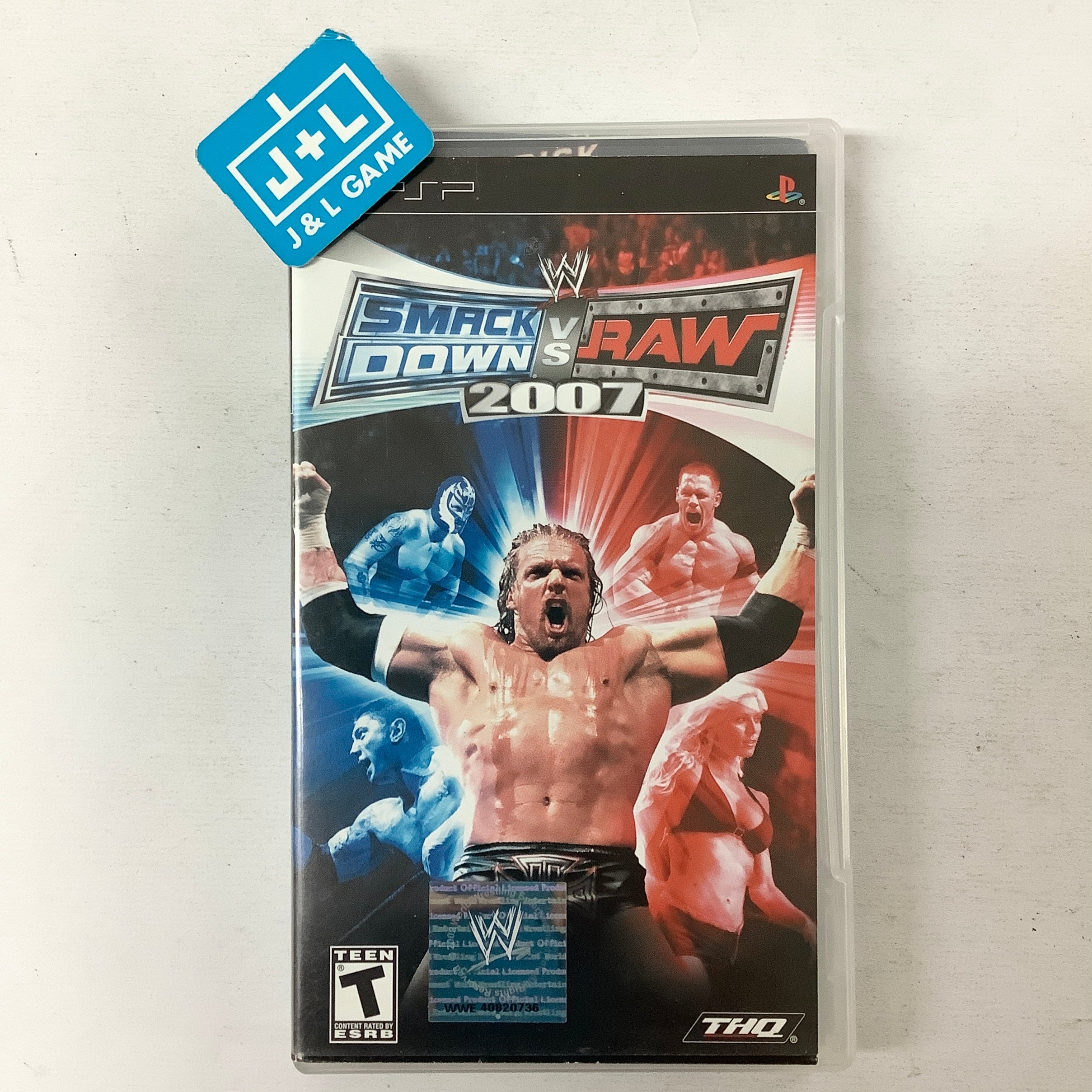 WWE SmackDown vs. Raw 2007 - SONY PSP [Pre-Owned] Video Games THQ   