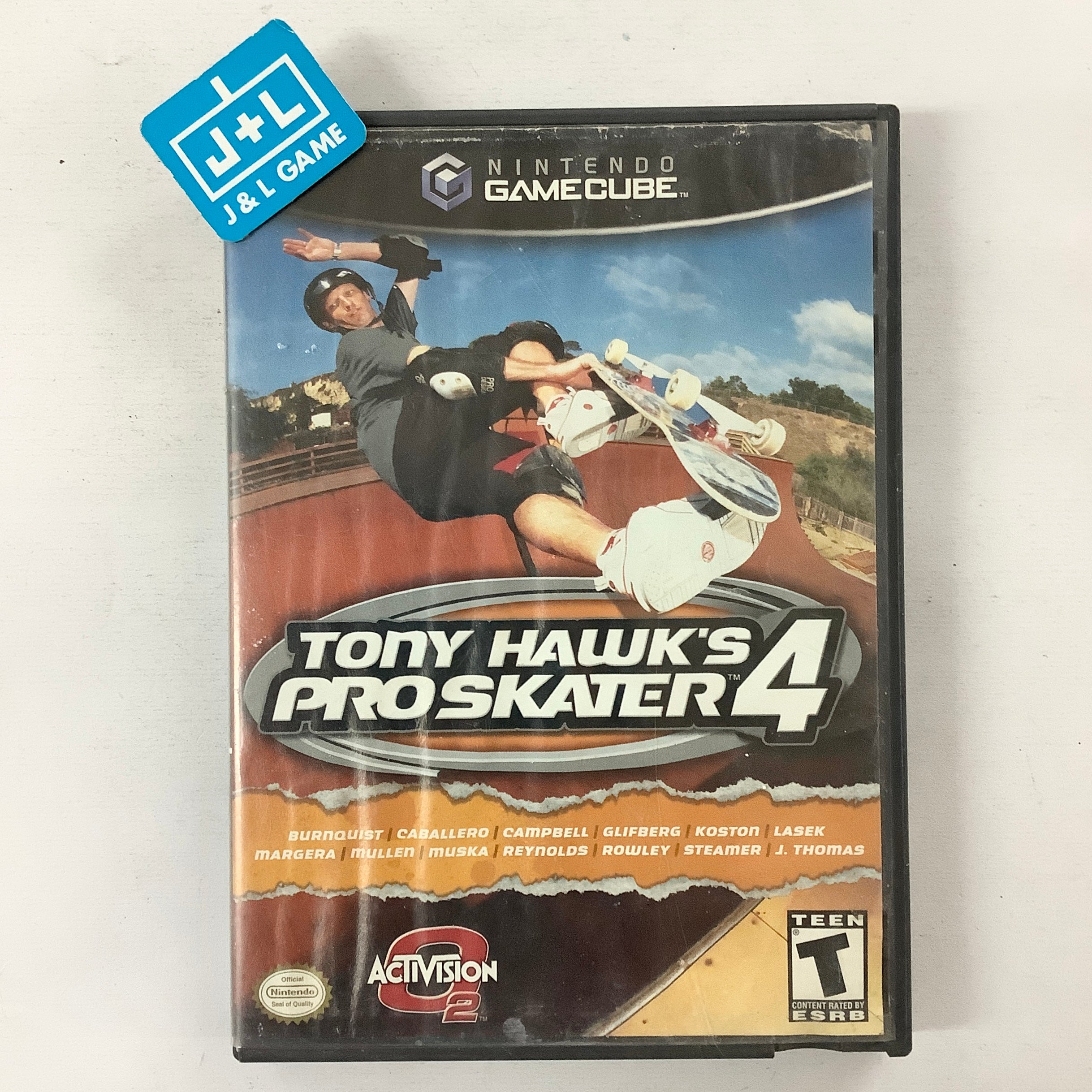 Tony Hawk's Pro Skater 4 - (GC) GameCube [Pre-Owned] Video Games ACTIVISION   