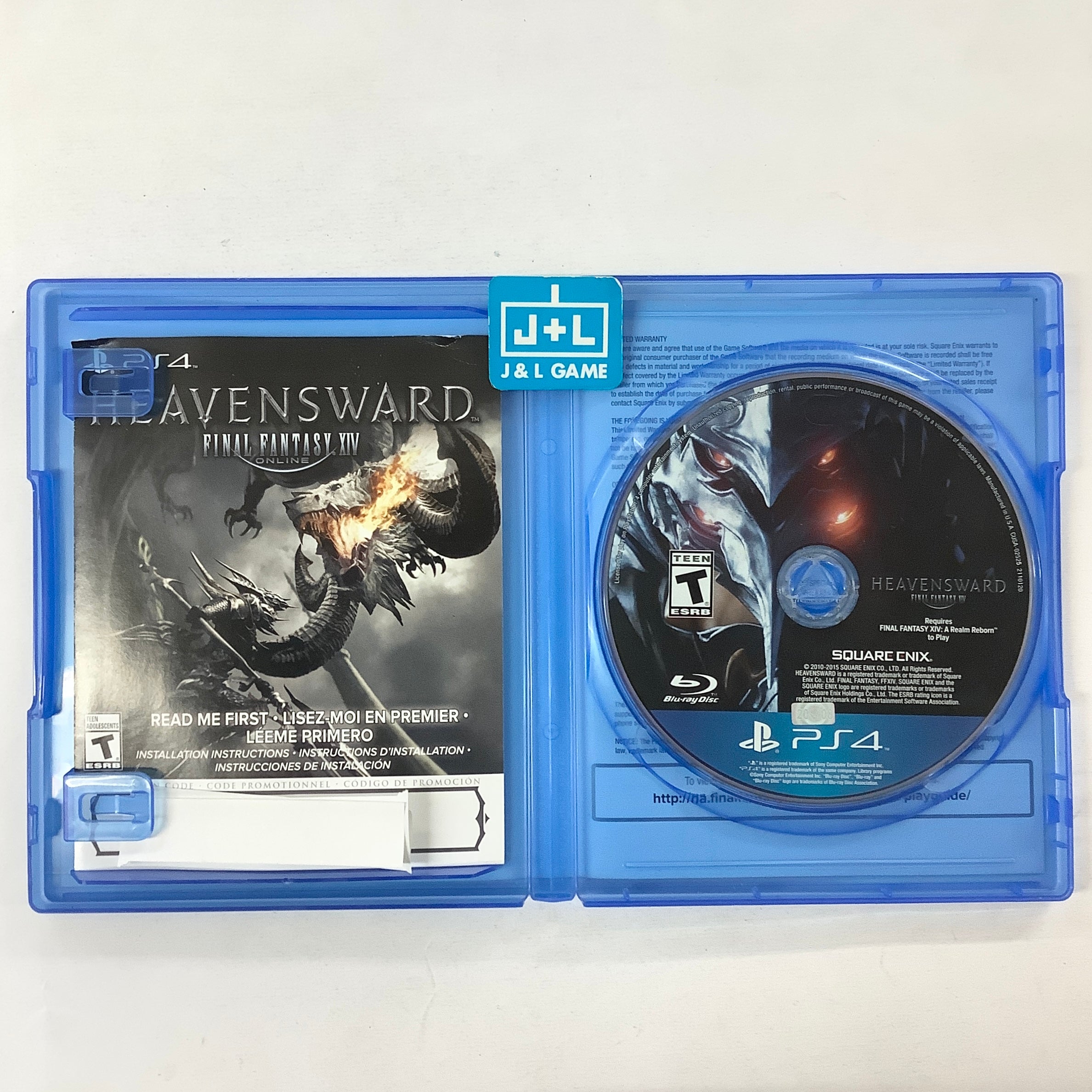 Final Fantasy XIV Online: Heavensward - (PS4) PlayStation 4 [Pre-Owned] Video Games Square Enix   