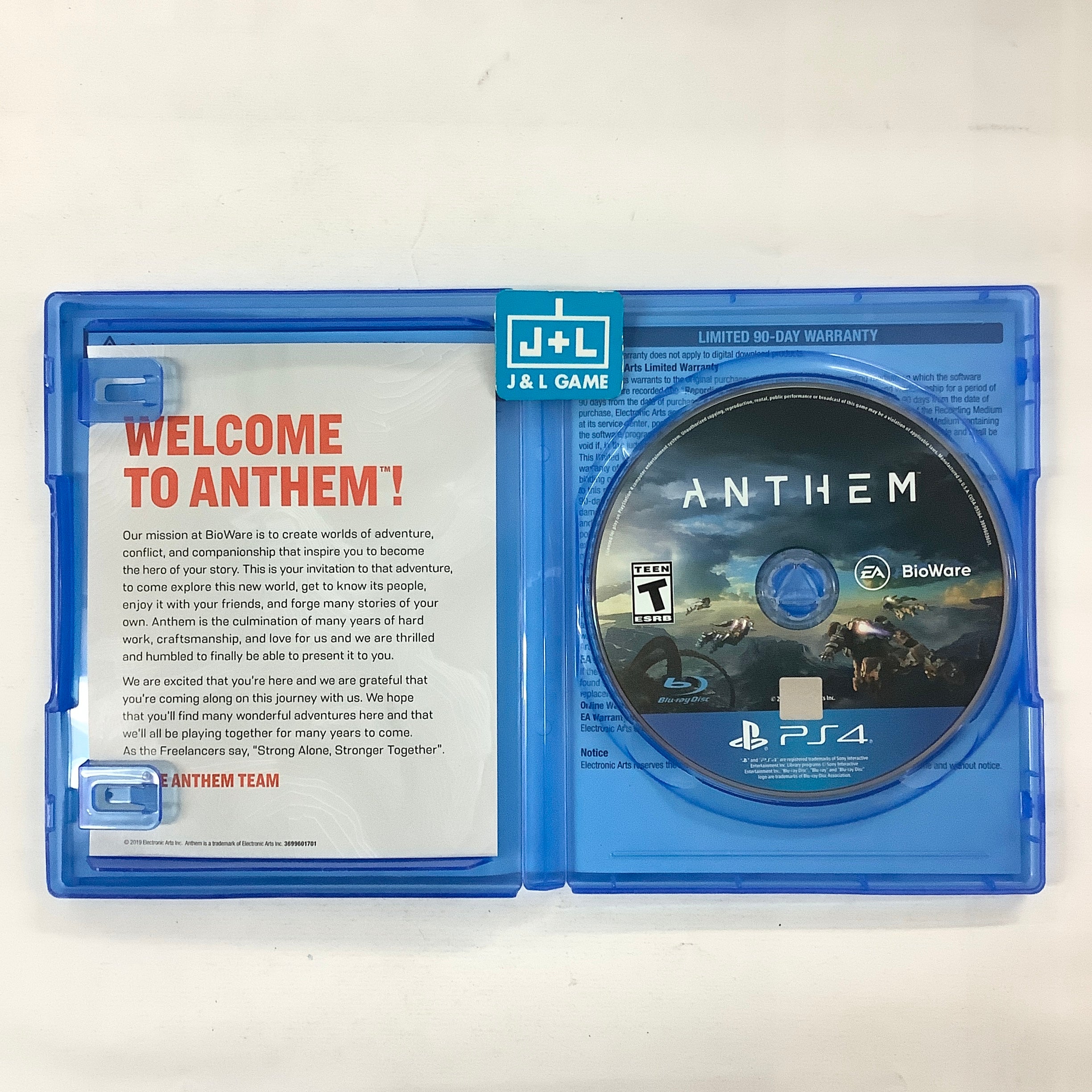 Anthem - (PS4) PlayStation 4 [Pre-Owned] Video Games Electronic Arts   