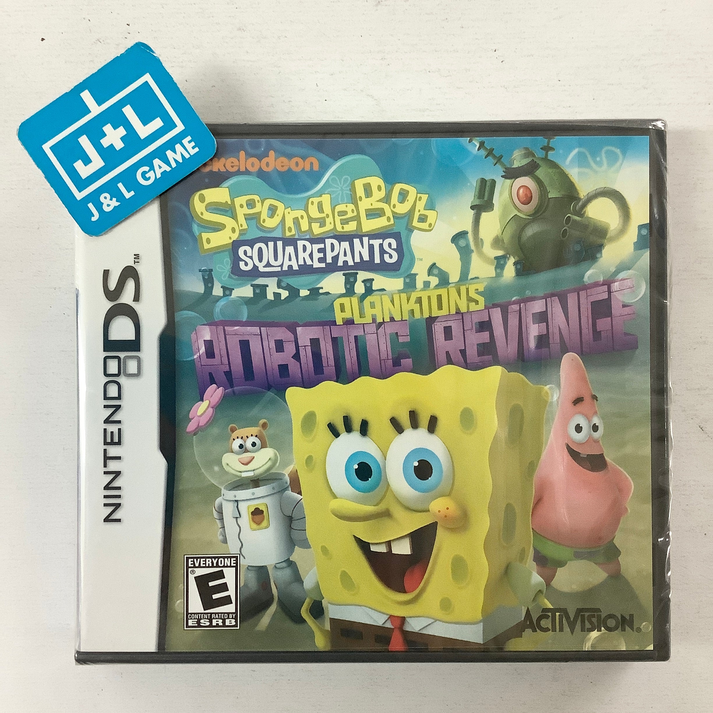 SpongeBob SquarePants: Plankton's Robotic Revenge - (NDS) Nintendo DS Video Games Activision   