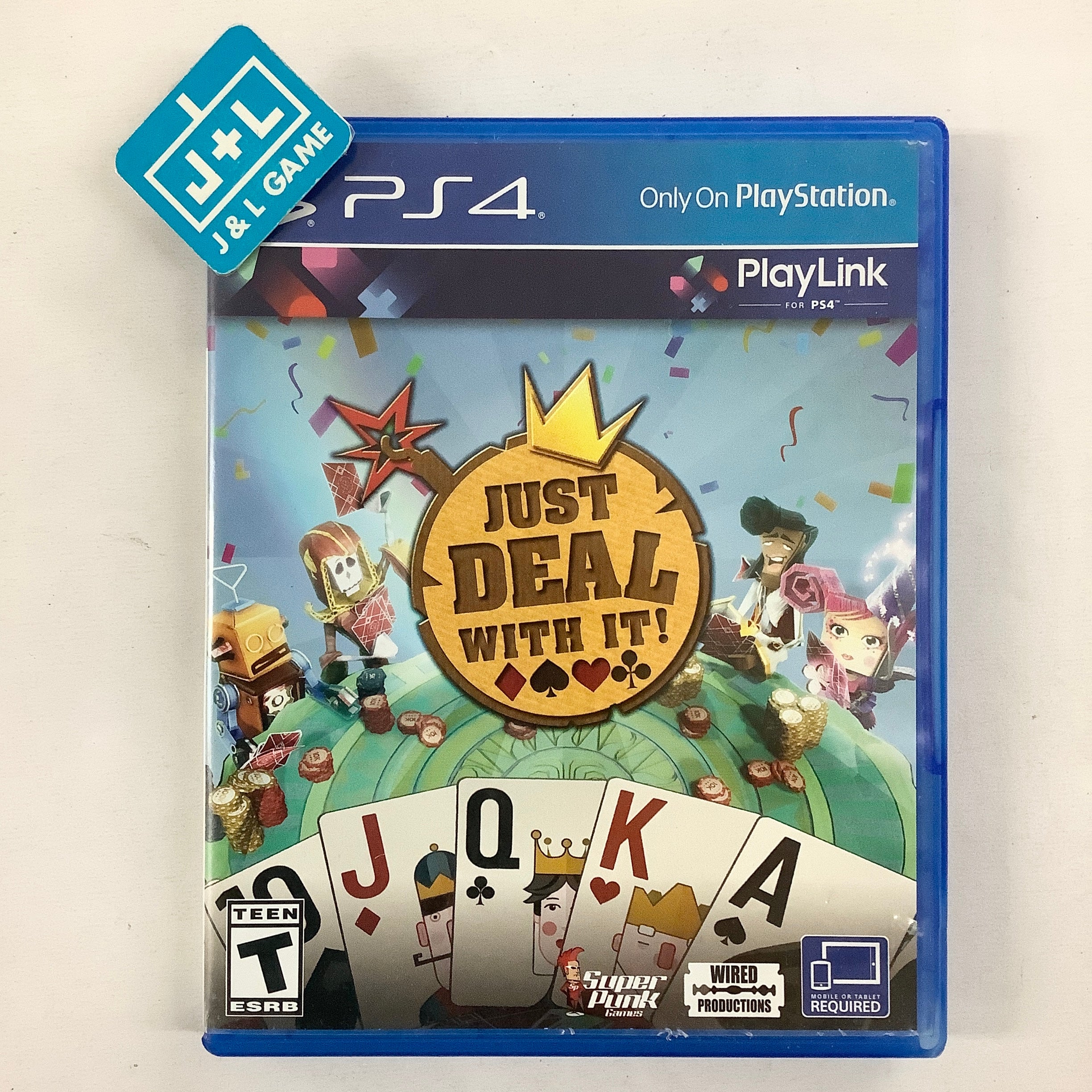 Just Deal with It! - (PS4) PlayStation 4 [Pre-Owned] Video Games Wired Productions   