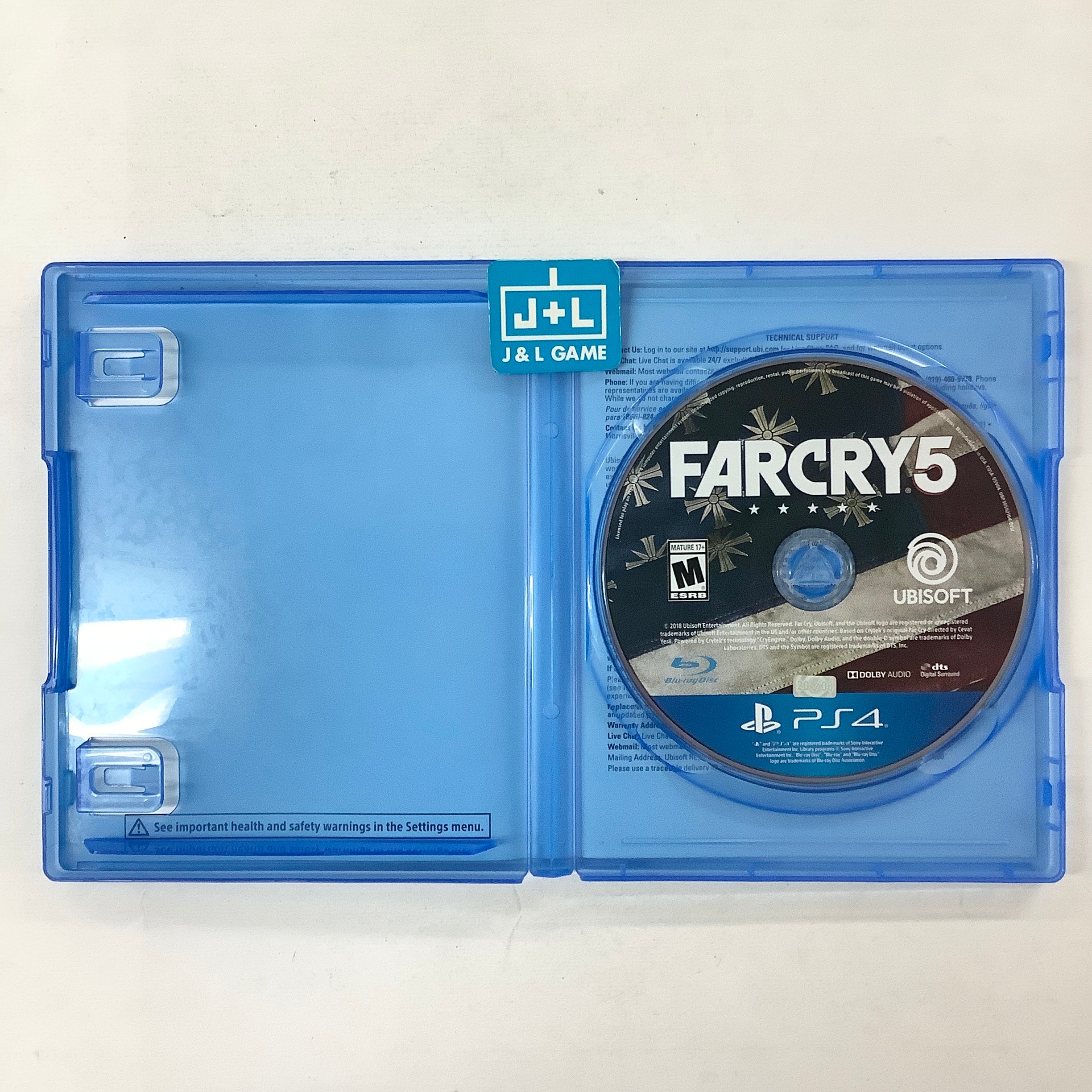 Far Cry 5 - (PS4) PlayStation 4 [Pre-Owned] Video Games Ubisoft   