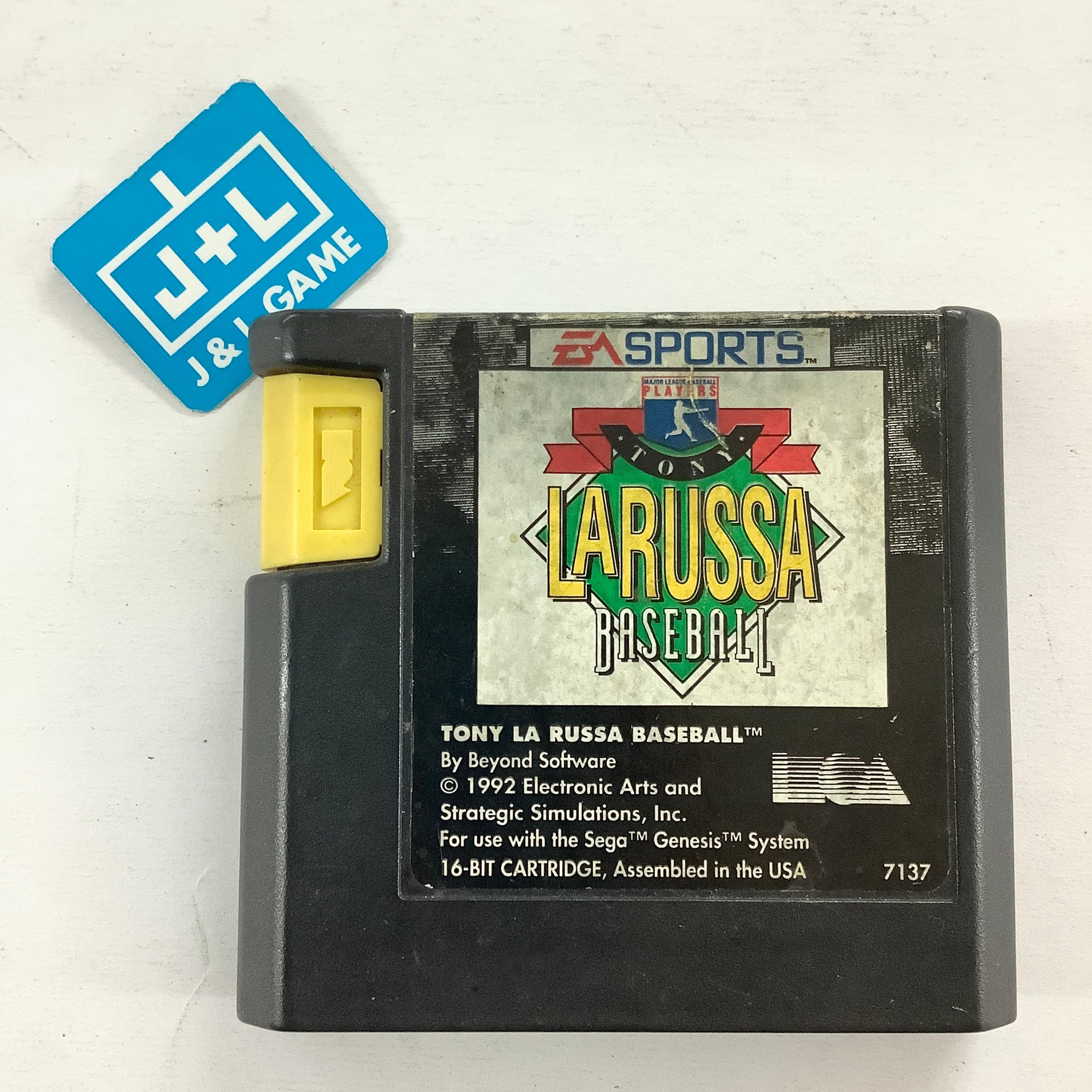 Tony La Russa Baseball - (SG) SEGA Genesis [Pre-Owned] Video Games EA Sports   