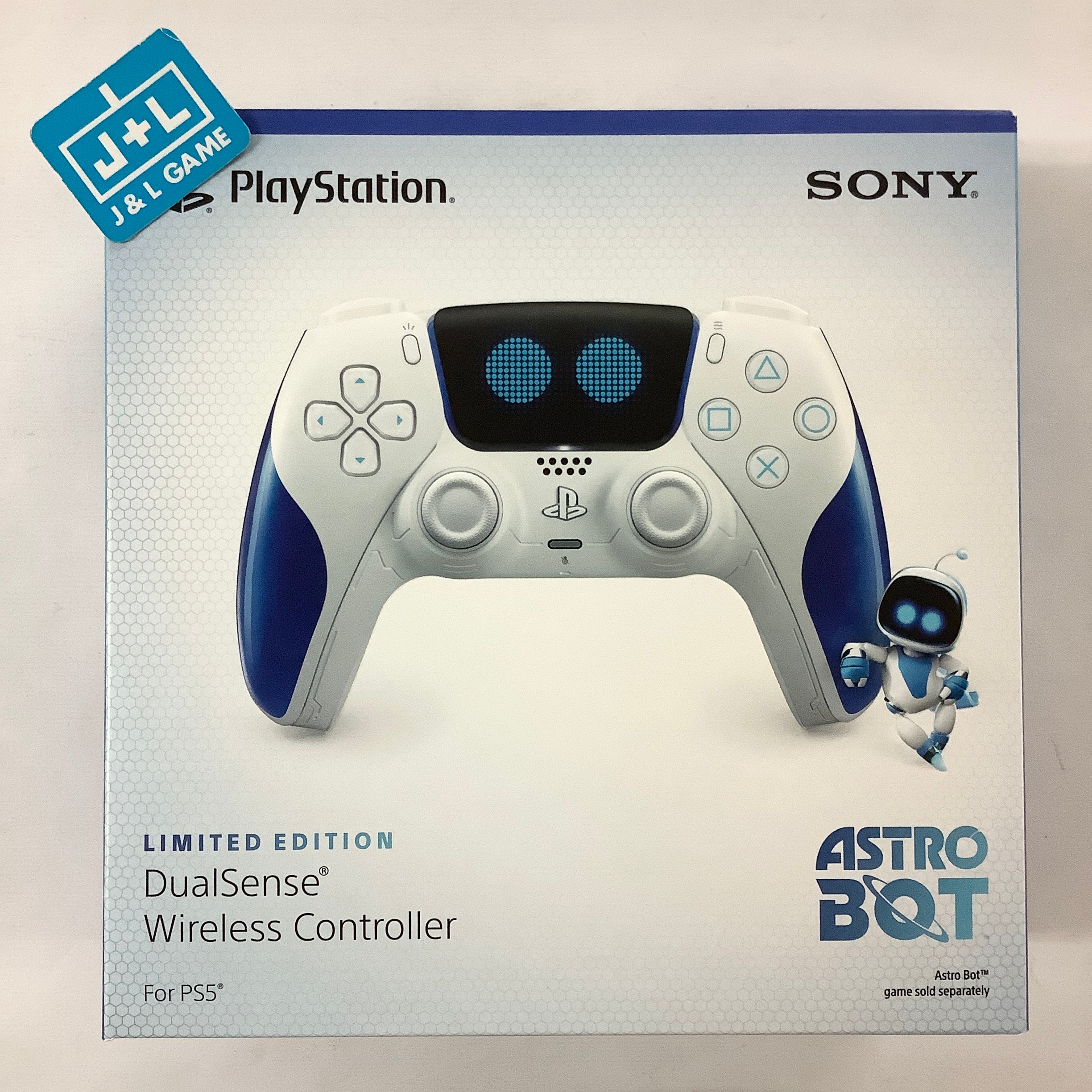 SONY PlayStation 5 DualSense Wireless Controller (Astro Bot Limited Edition) - (PS5) PlayStation 5 Video Games PlayStation   