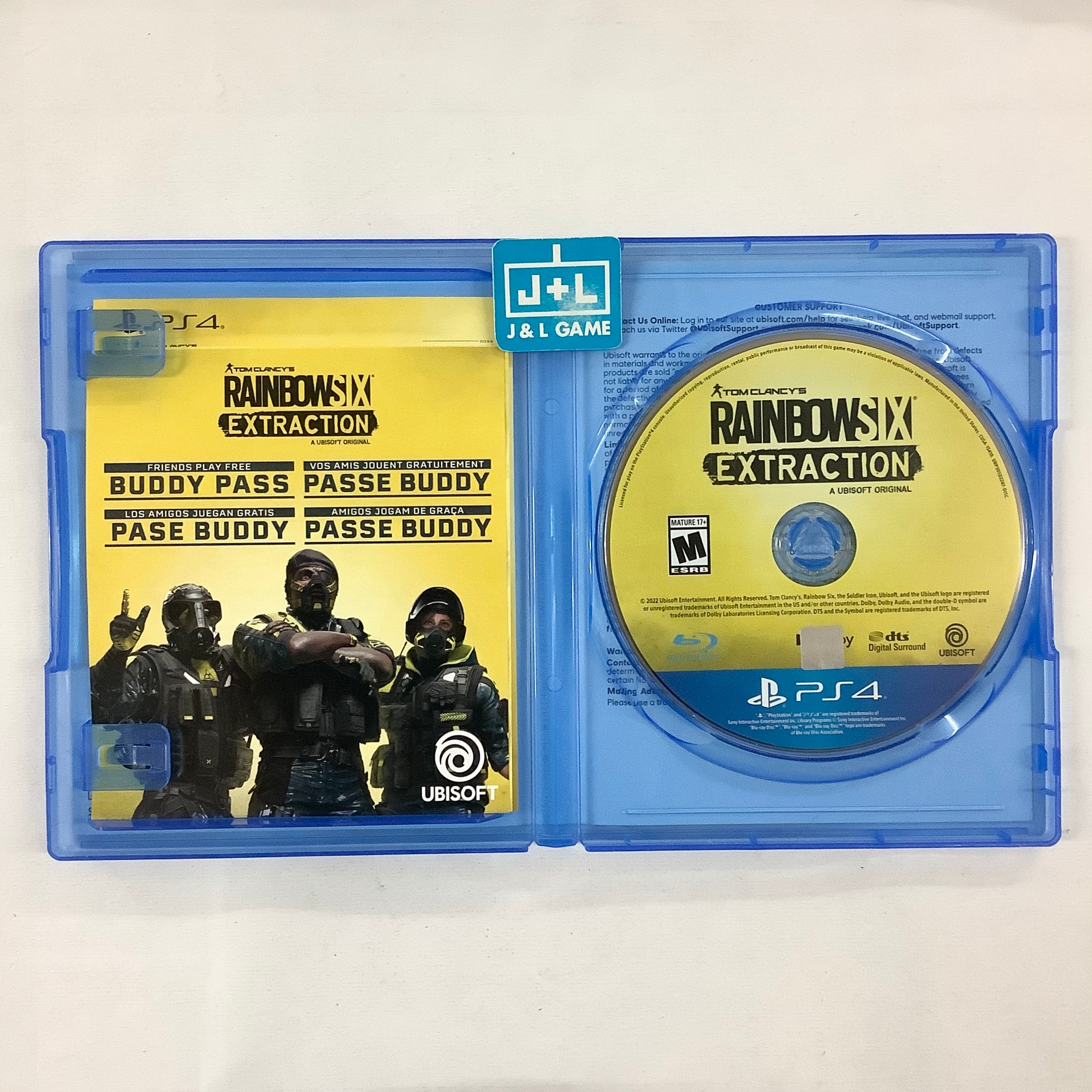 Tom Clancy's Rainbow Six Extraction - (PS4) PlayStation 4 [Pre-Owned] Video Games Ubisoft