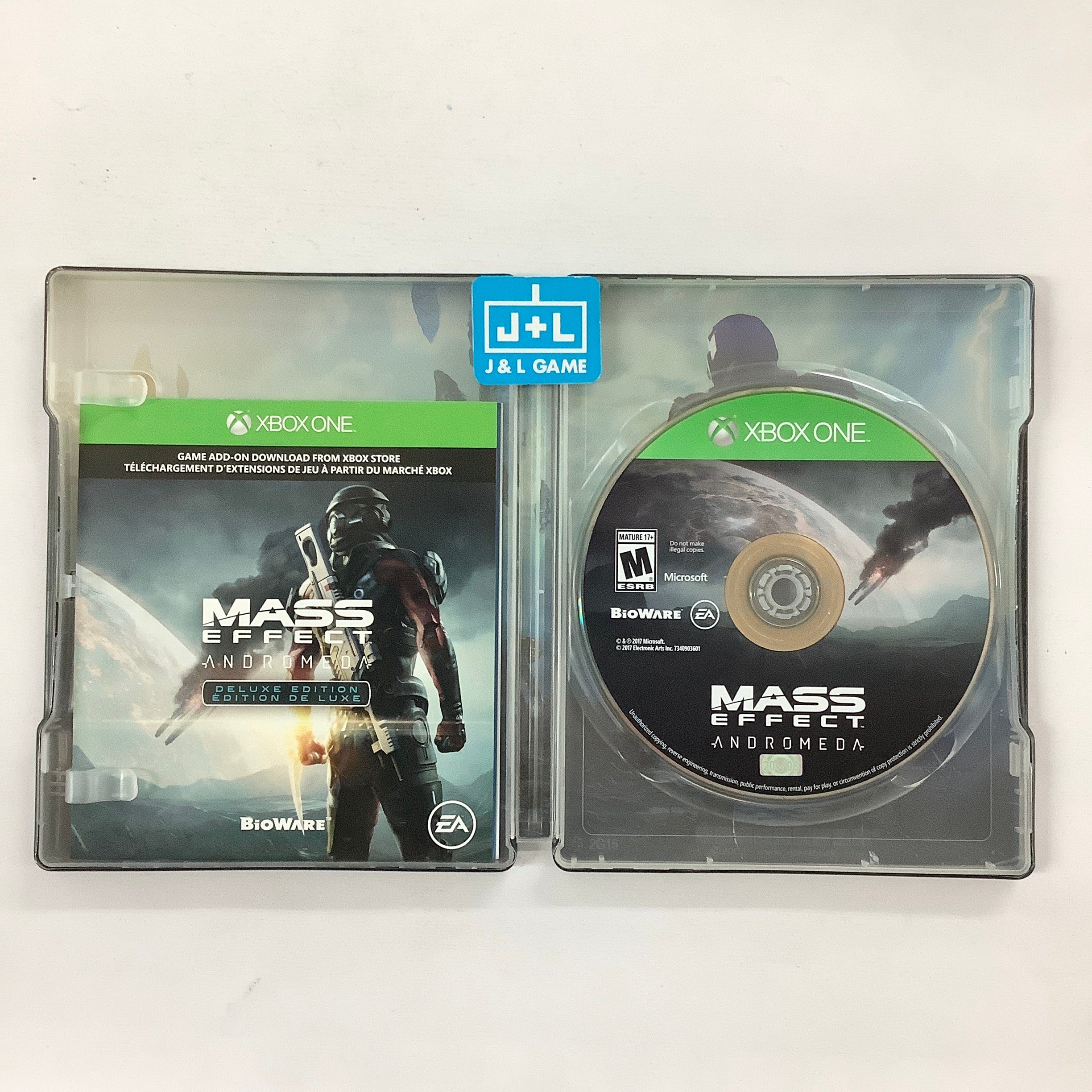 Mass Effect: Andromeda (Steelbook) - (XB1) Xbox One [Pre-Owned] Video Games Electronic Arts   