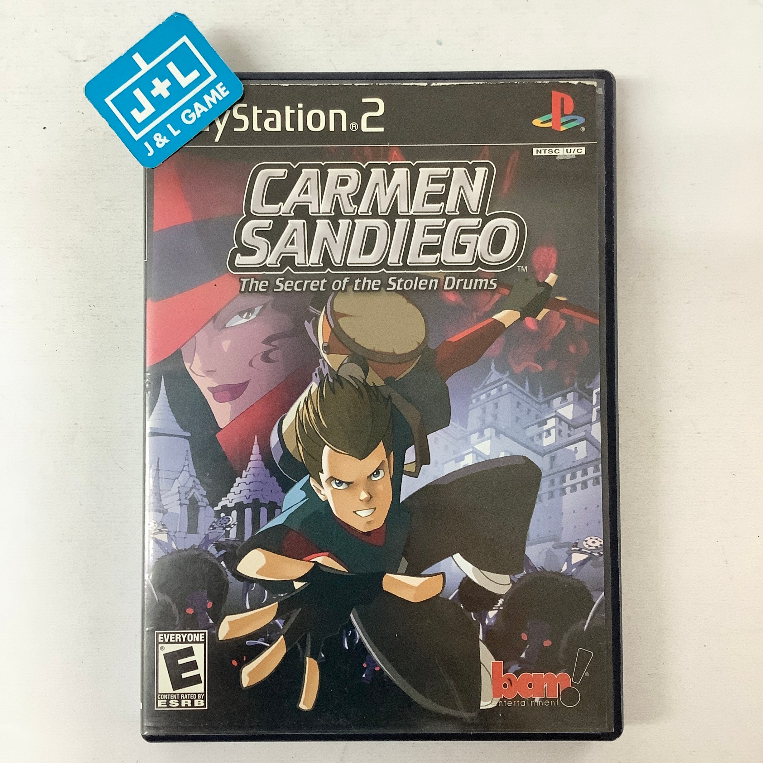 Carmen Sandiego: The Secret Of The Stolen Drums - (PS2) PlayStation 2 [Pre-Owned] Video Games Bam Entertainment   