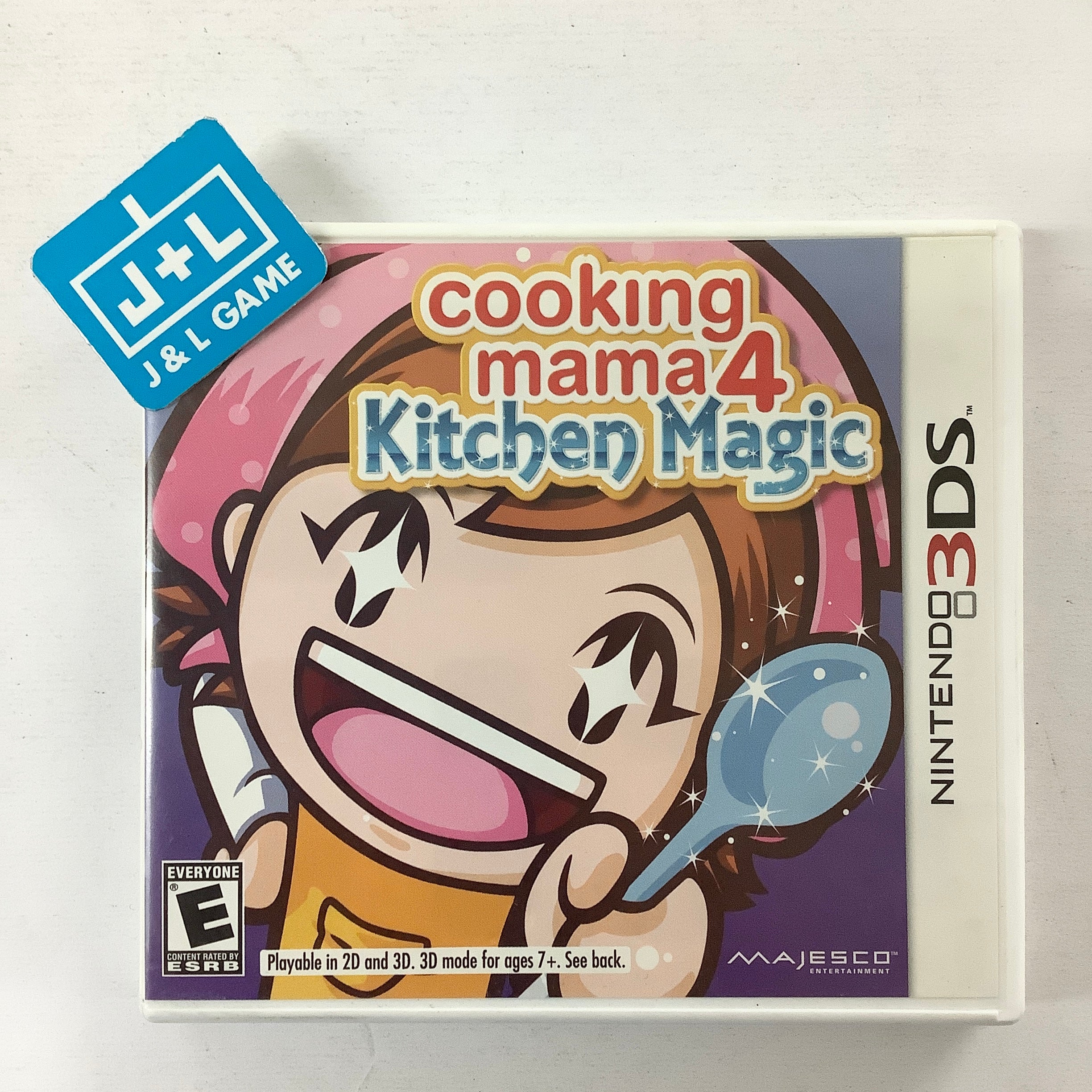 Cooking Mama 4: Kitchen Magic - Nintendo 3DS [Pre-Owned] Video Games Majesco   