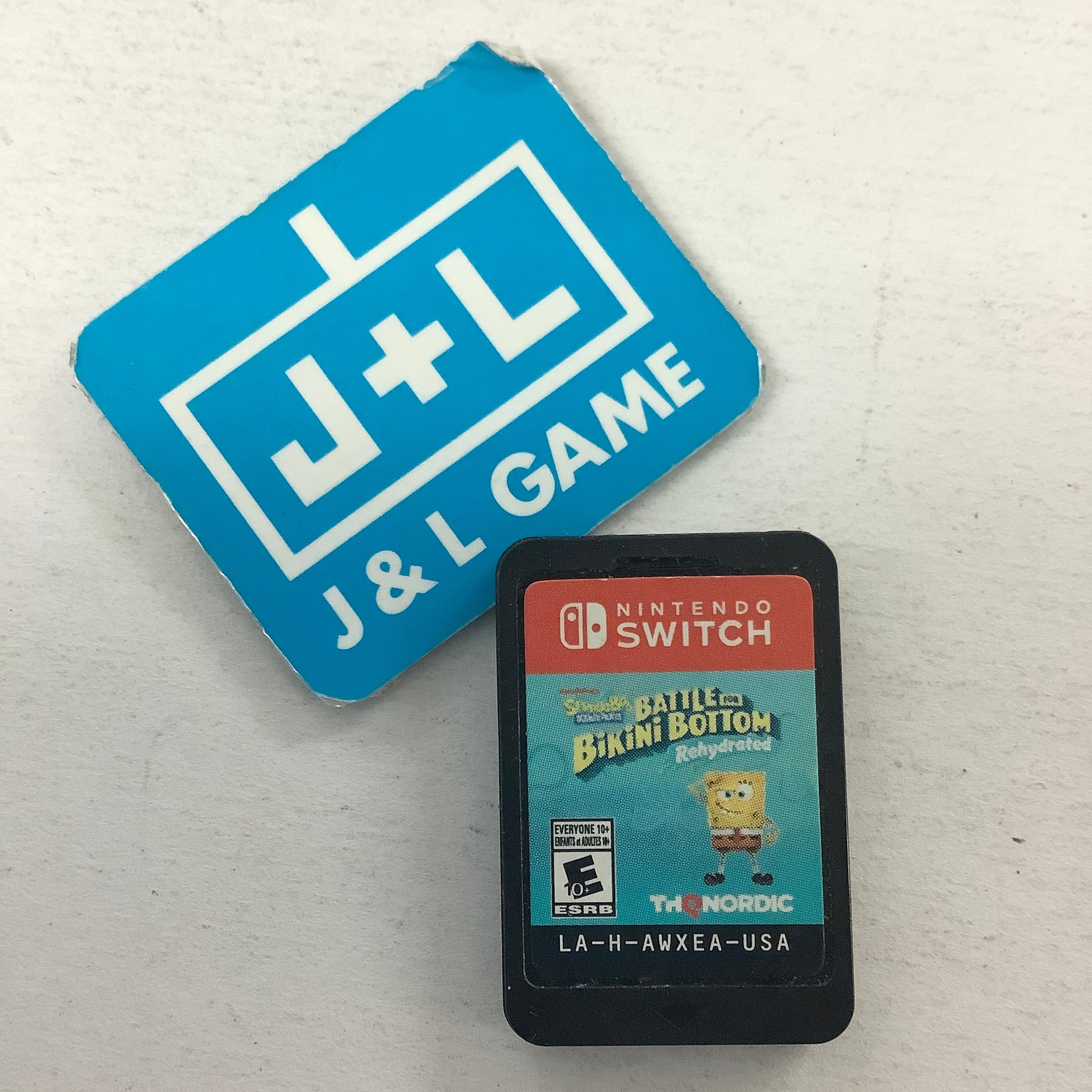 Spongebob Squarepants: Battle for Bikini Bottom - Rehydrated - (NSW) Nintendo Switch [Pre-Owned] Video Games THQ Nordic