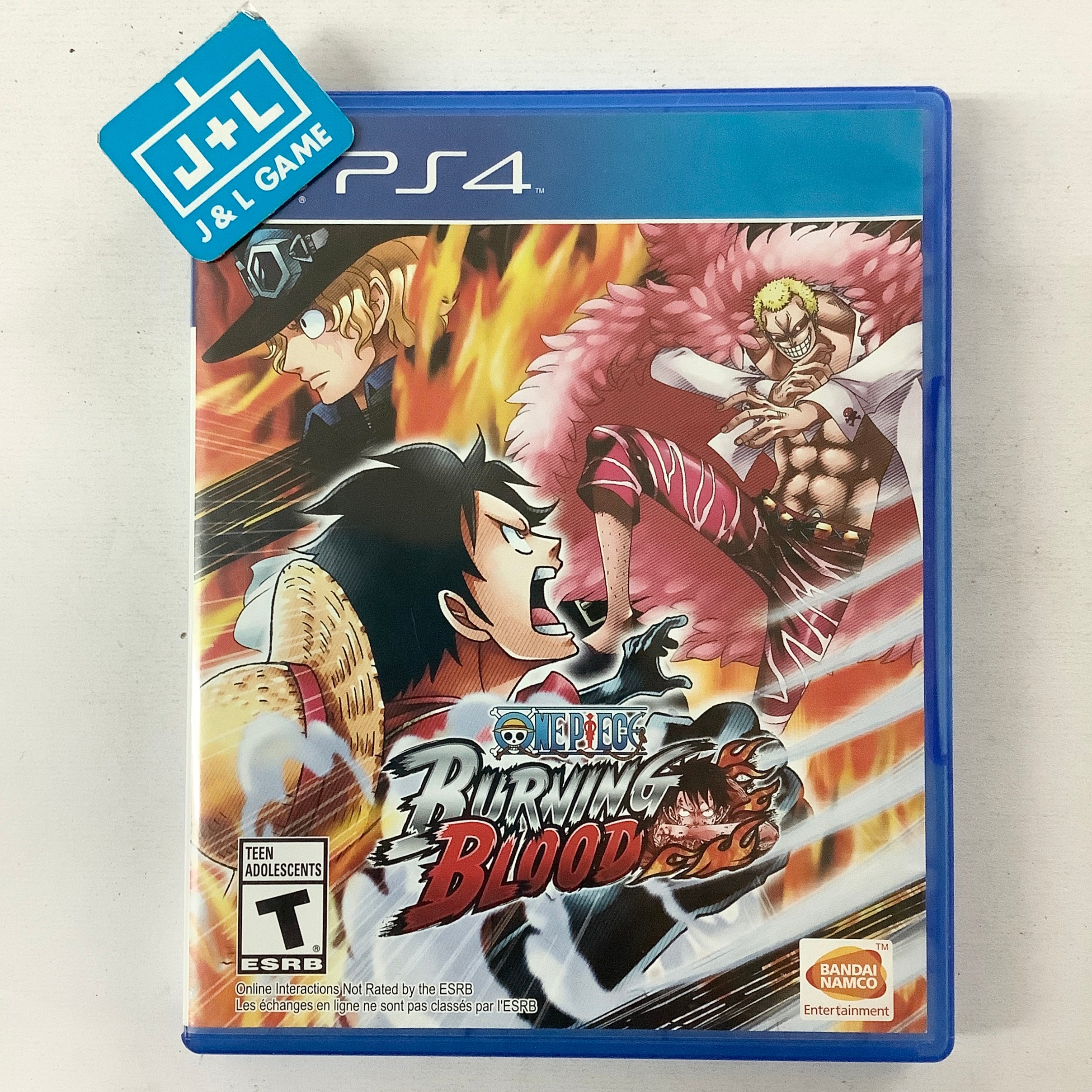 One Piece: Burning Blood - (PS4) PlayStation 4 [Pre-Owned] Video Games Bandai Namco Games