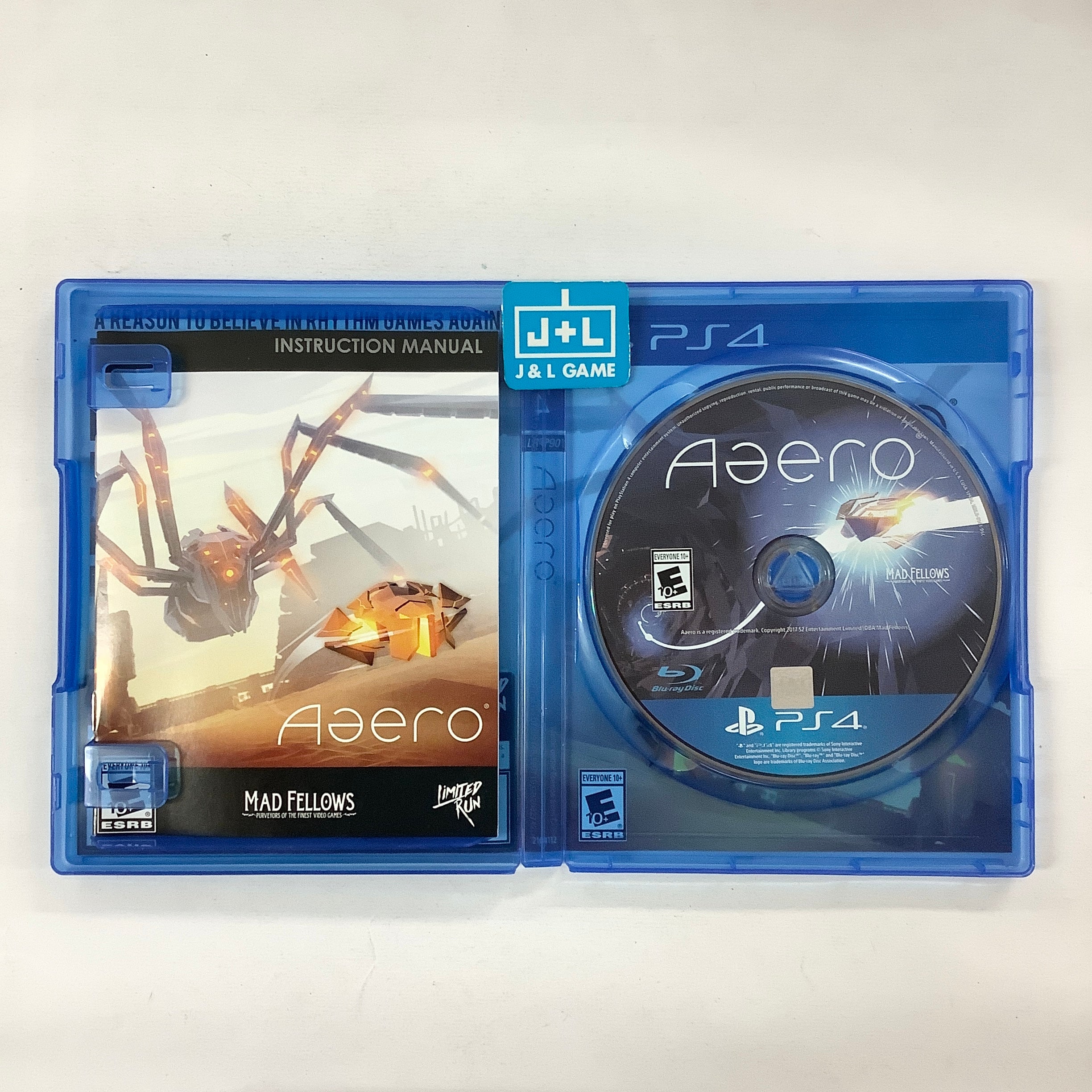 Aaero (Limited Run #143) - (PS4) PlayStation 4 [Pre-Owned] Video Games Limited Run Games   