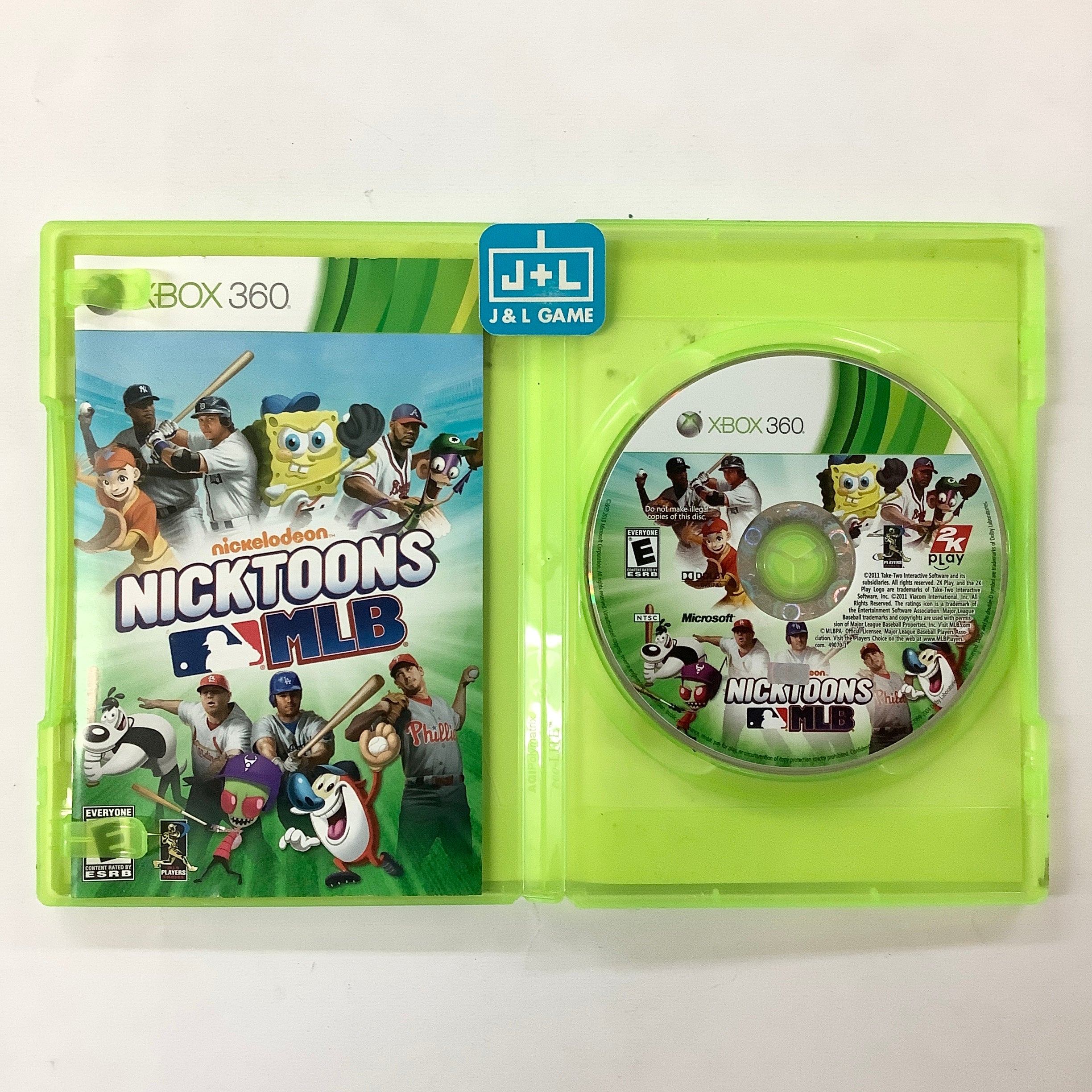 Nicktoons MLB - Xbox 360 [Pre-Owned]