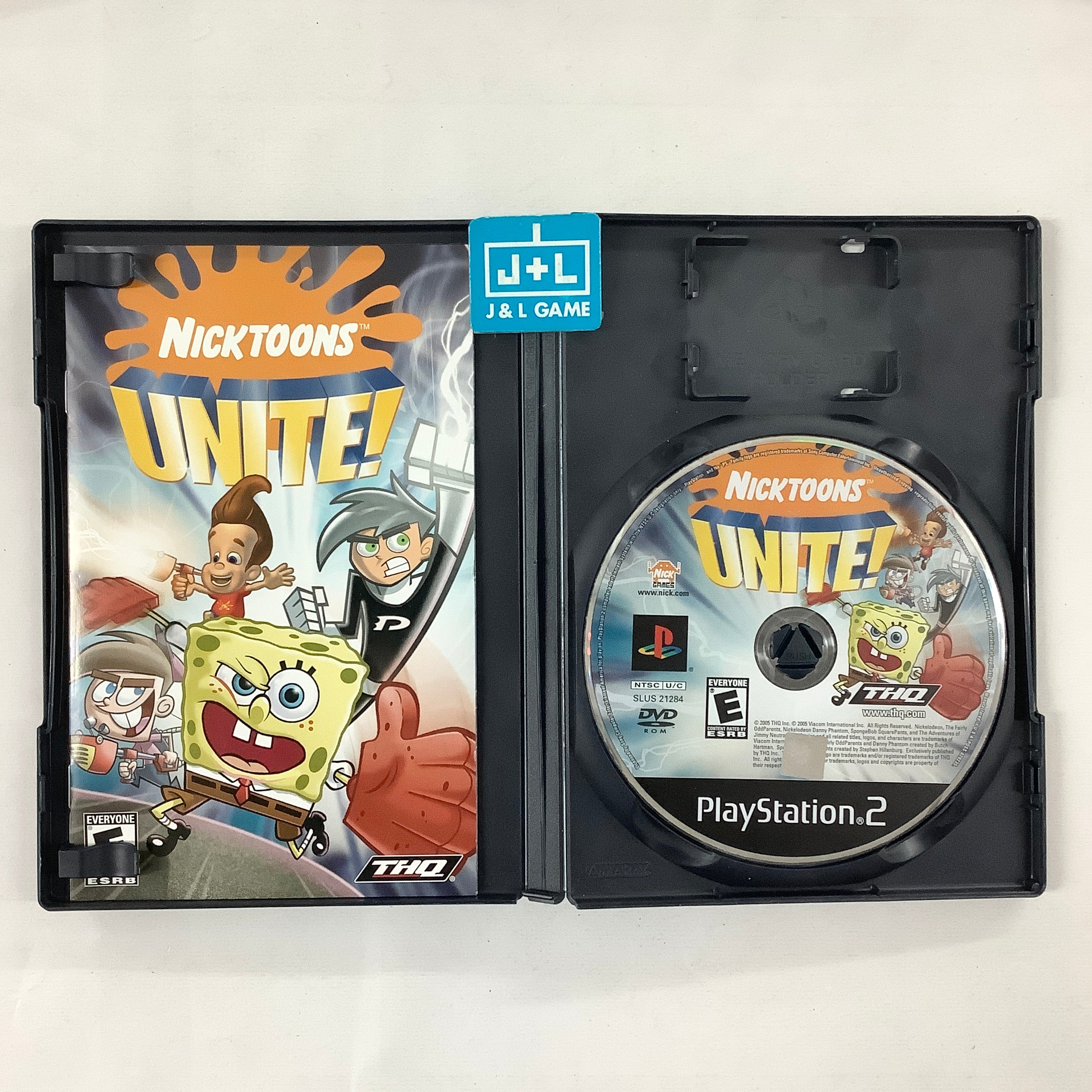 Nicktoons Unite! - (PS2) PlayStation 2 [Pre-Owned] Video Games THQ