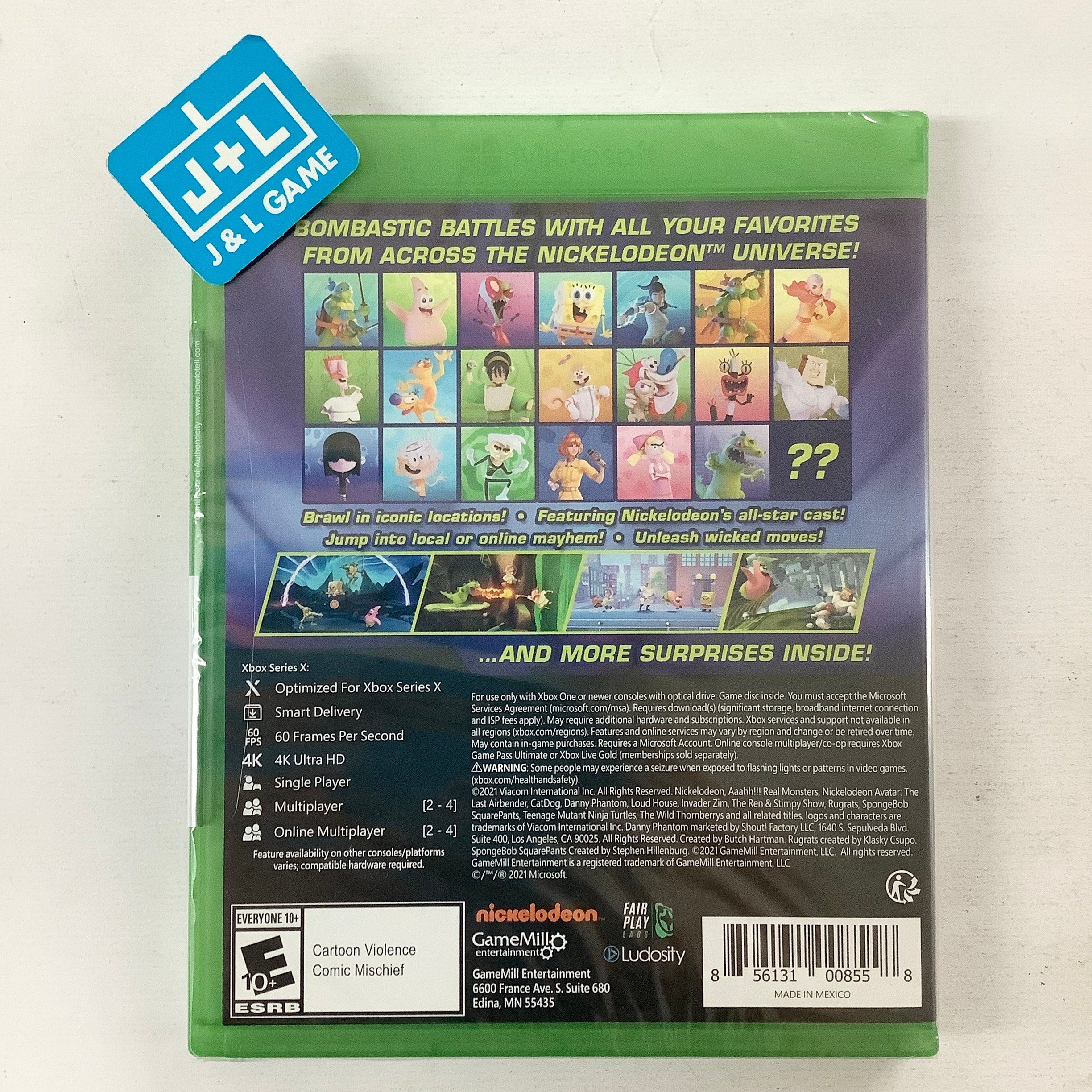 Nickelodeon All Star Brawl - (XSX) Xbox Series X Video Games GameMill Entertainment   