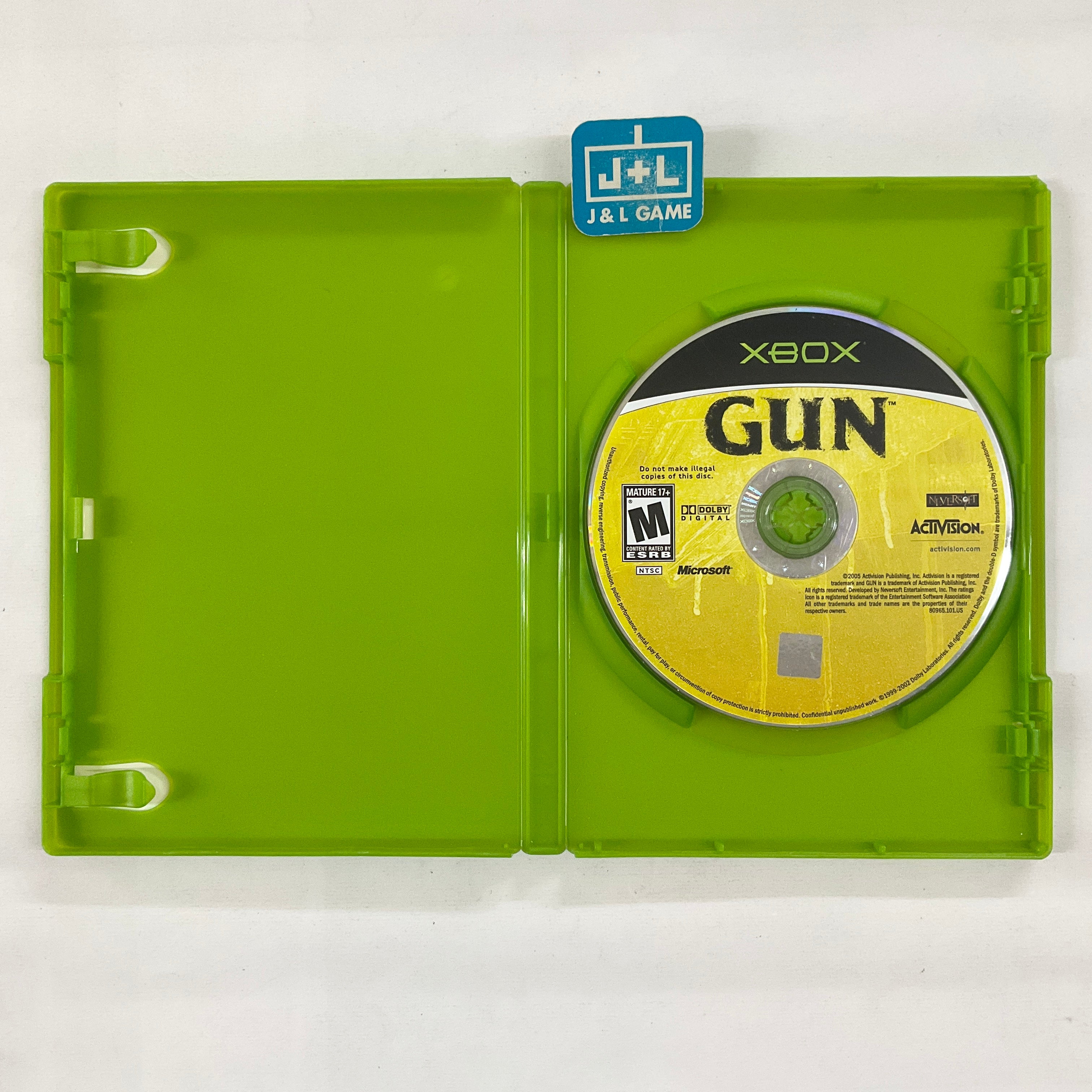 Gun - (XB) Xbox [Pre-Owned] Video Games Activision   