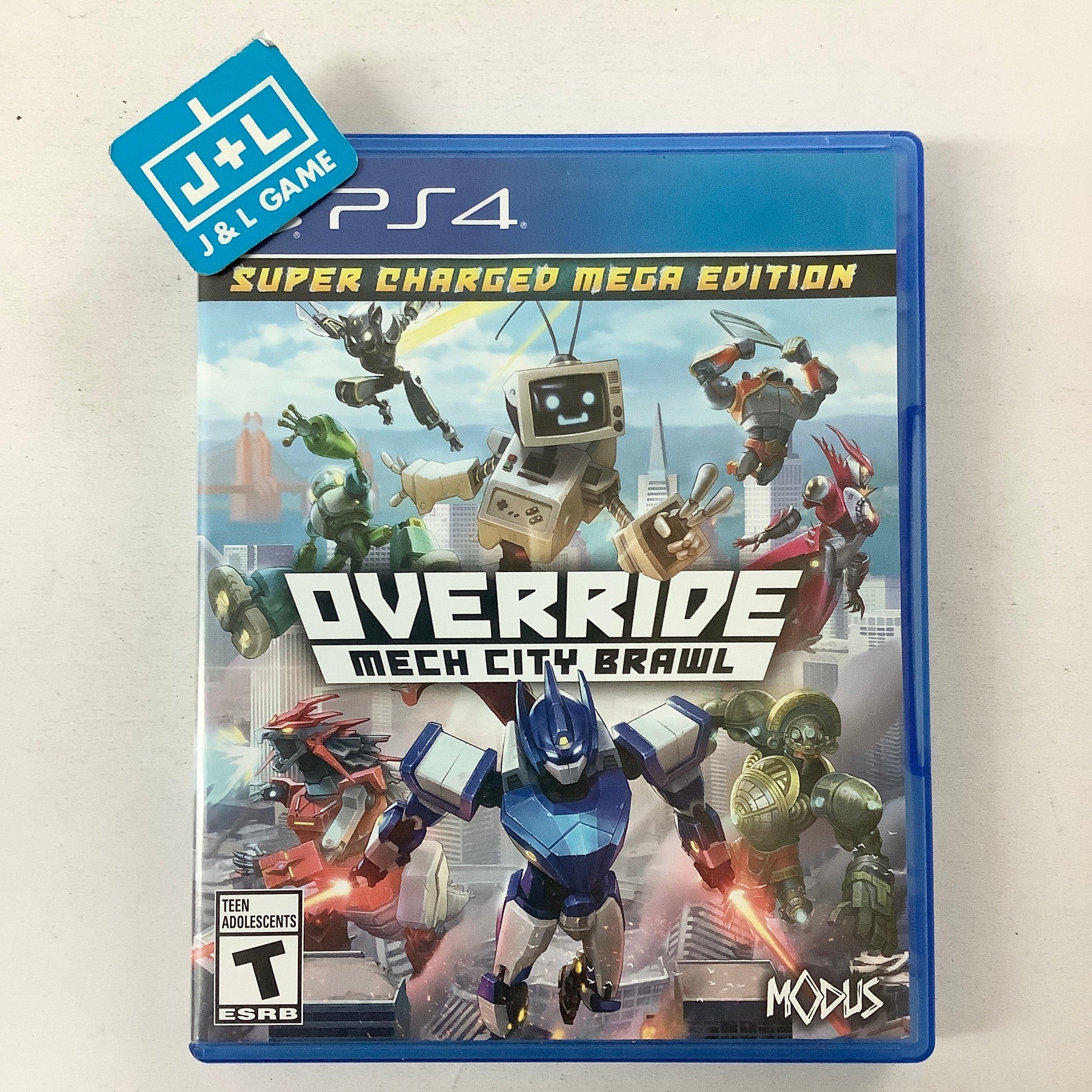 Override: Mech City Brawl (Super Charged Mega Edition) - (PS4) PlayStation 4 [Pre-Owned] Video Games Modus