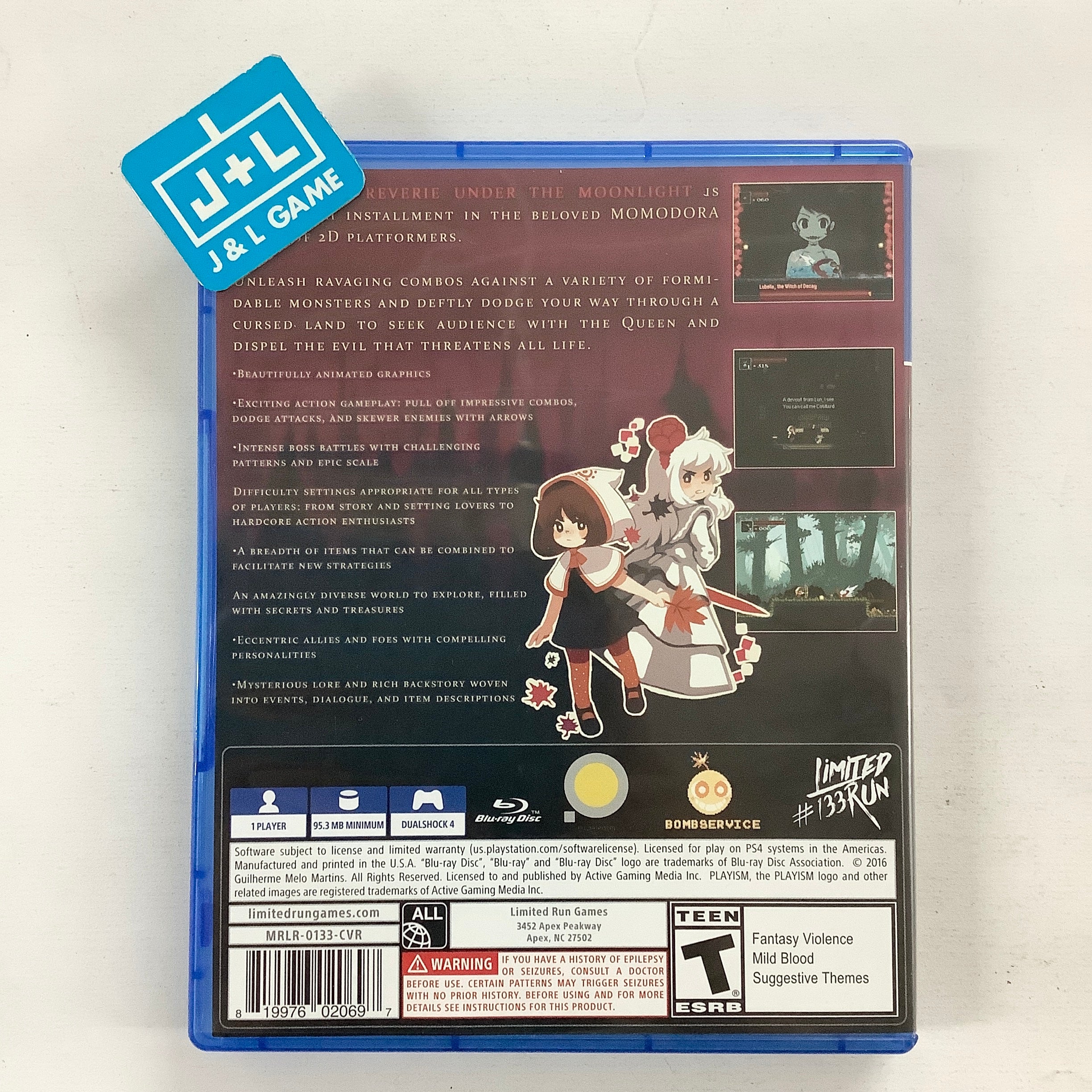 Momodora: Reverie Under the Moonlight (Limited Run #133) - (PS4) PlayStation 4 [Pre-Owned] Video Games Limited Run Games   