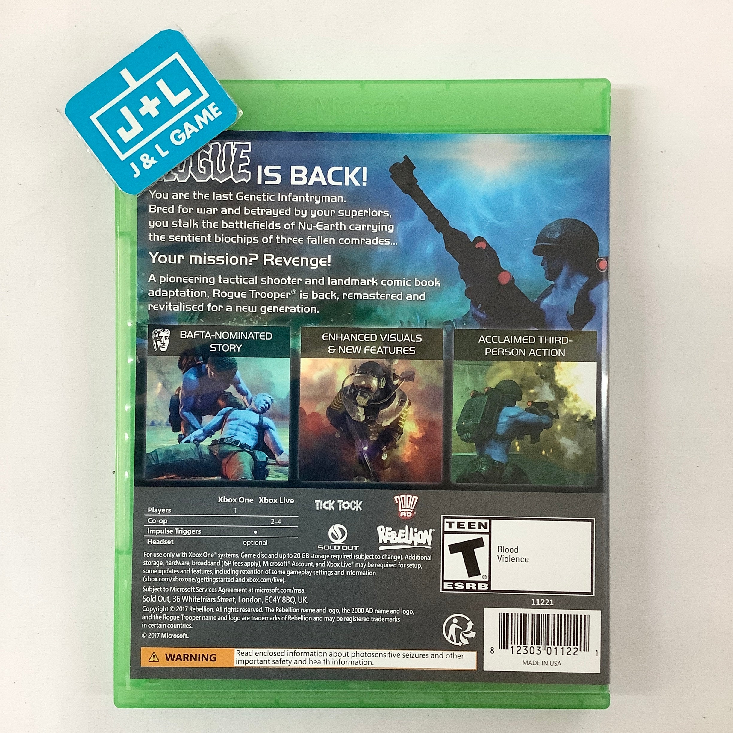 Rogue Trooper Redux - (XB1) Xbox One [Pre-Owned] Video Games Sold Out   