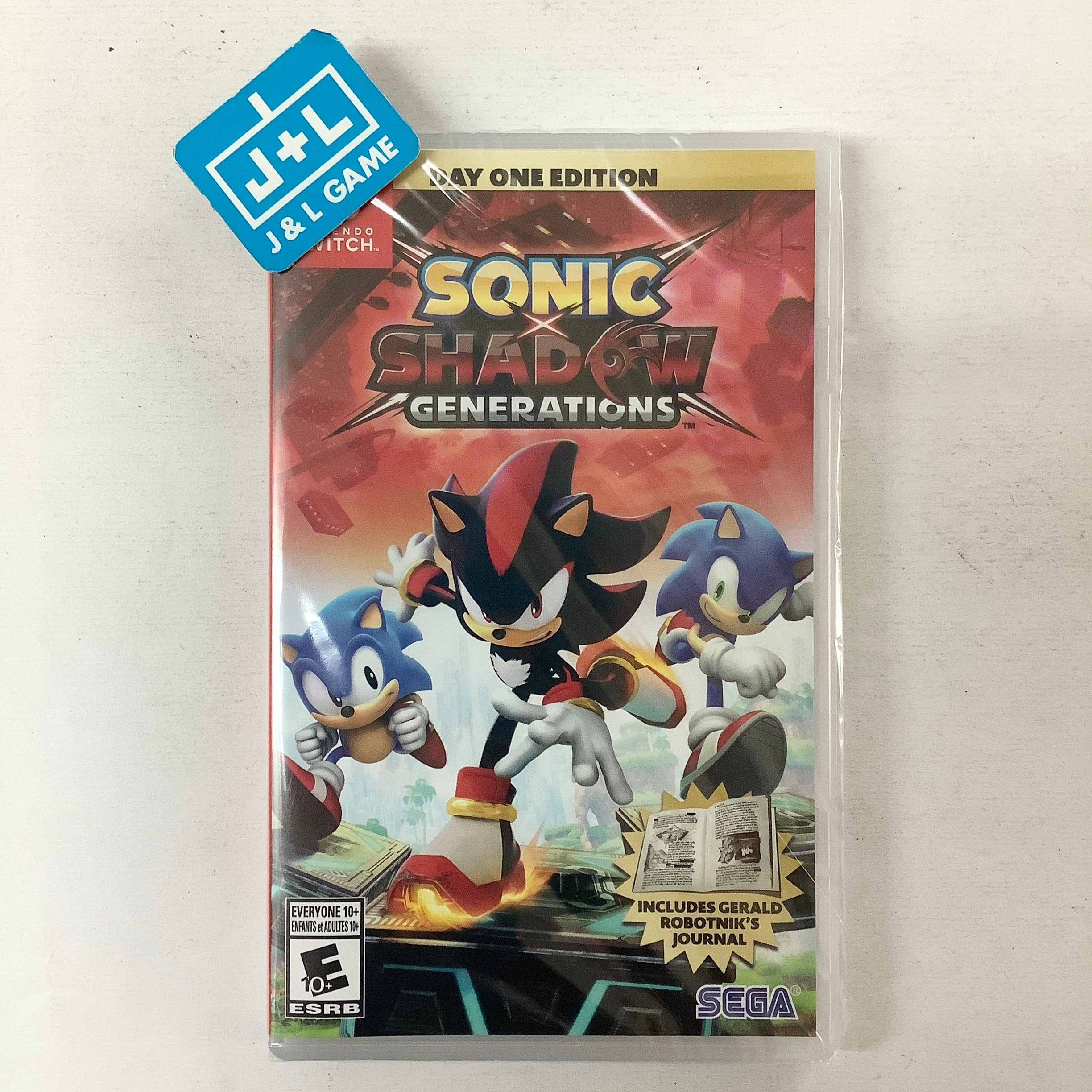 Sonic X Shadow Generations - (NSW) Nintendo Switch Video Games Sega   