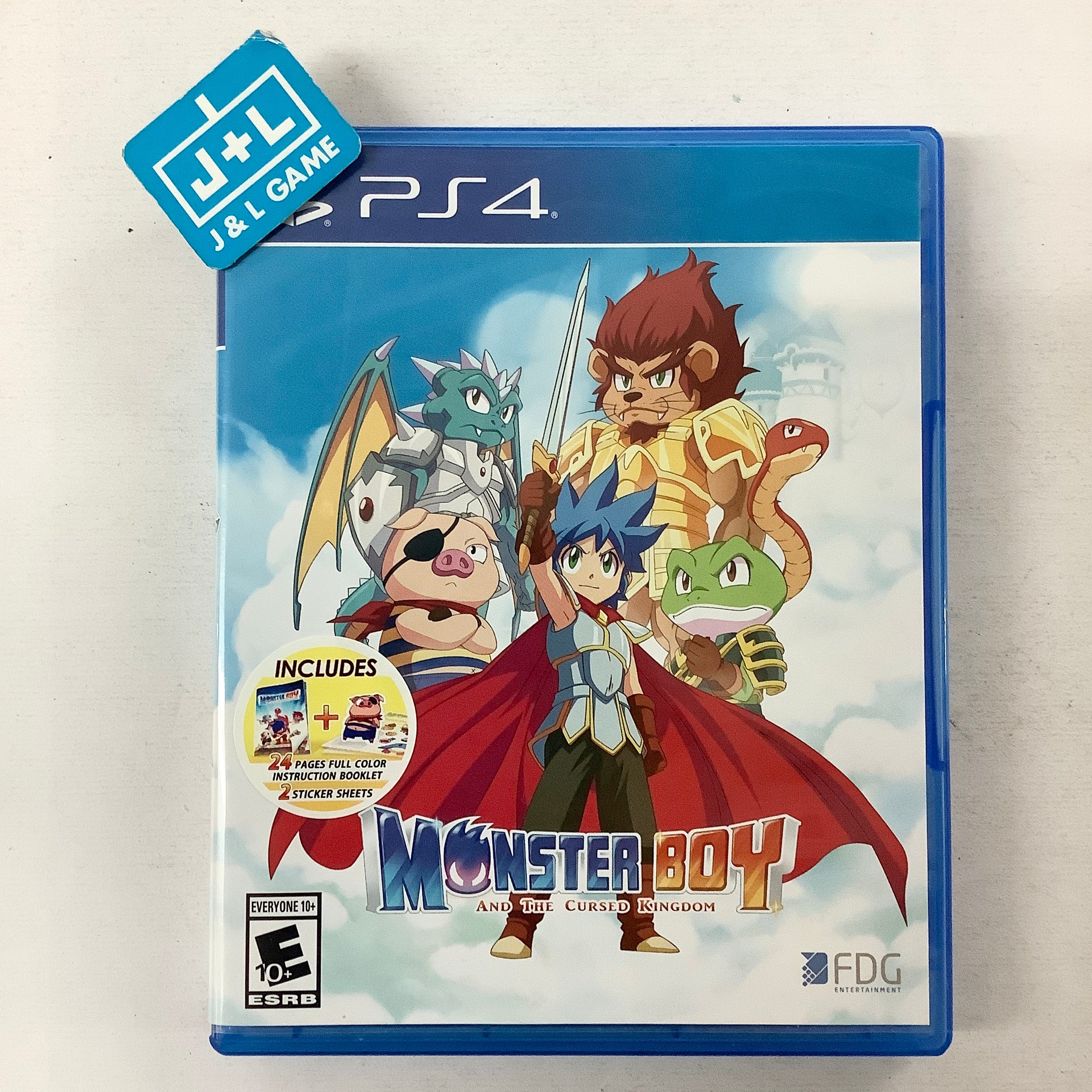 Monster Boy and the Cursed Kingdom - (PS4) PlayStation 4 [Pre-Owned] Video Games FDG Entertainment