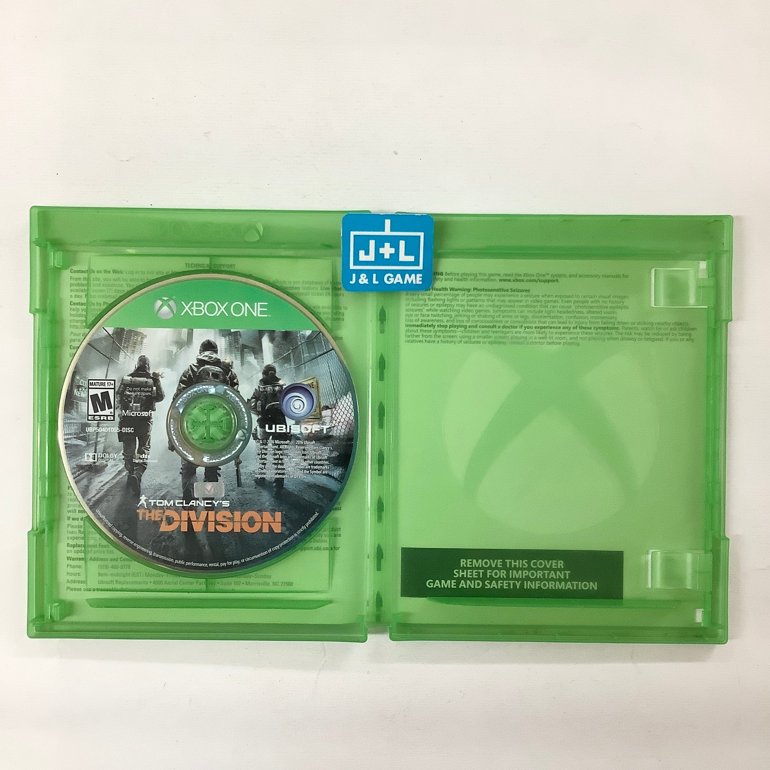 Tom Clancy's The Division - (XB1) Xbox One [Pre-Owned] Video Games Ubisoft   