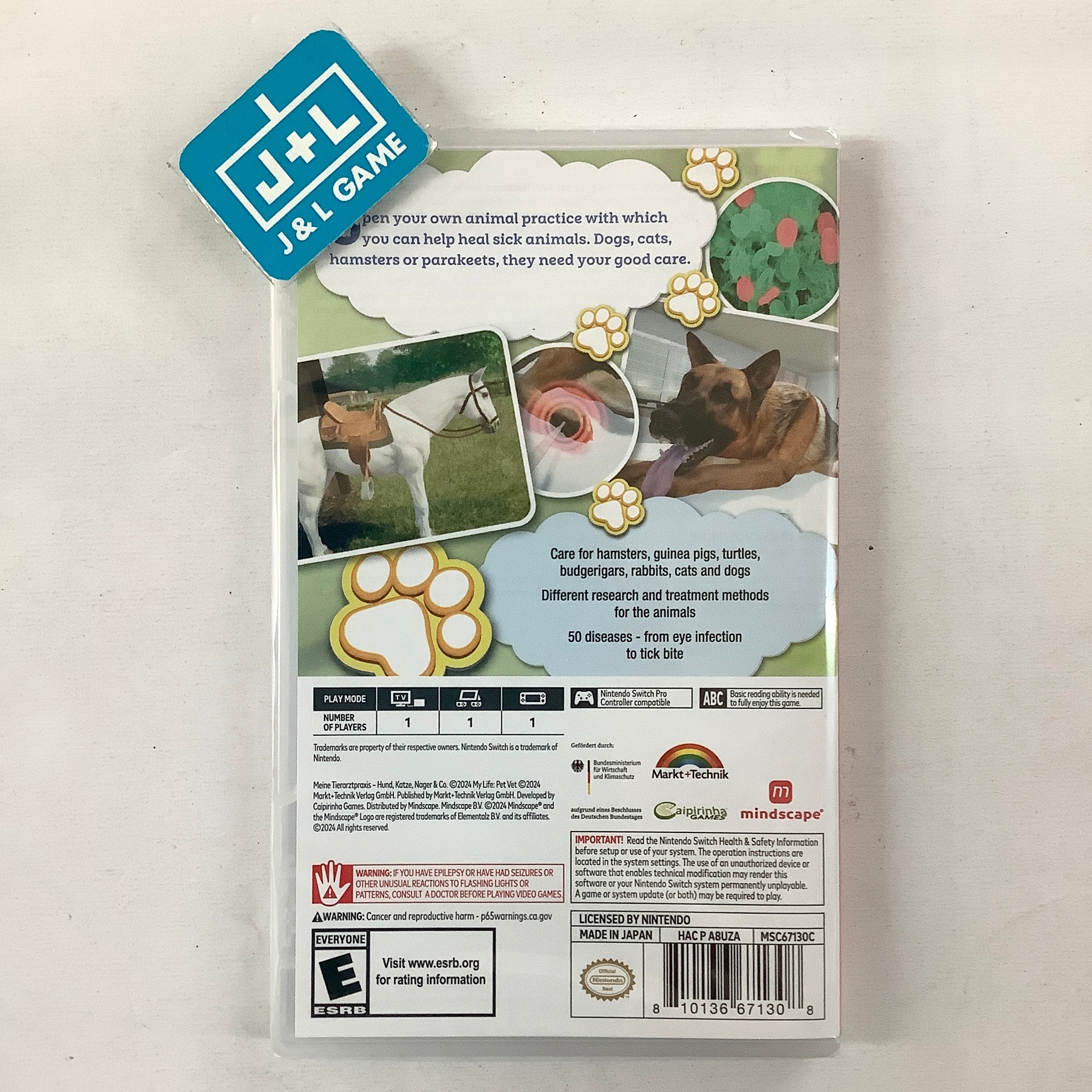 My Life: Pet Vet - (NSW) Nintendo Switch Video Games Mindscape   