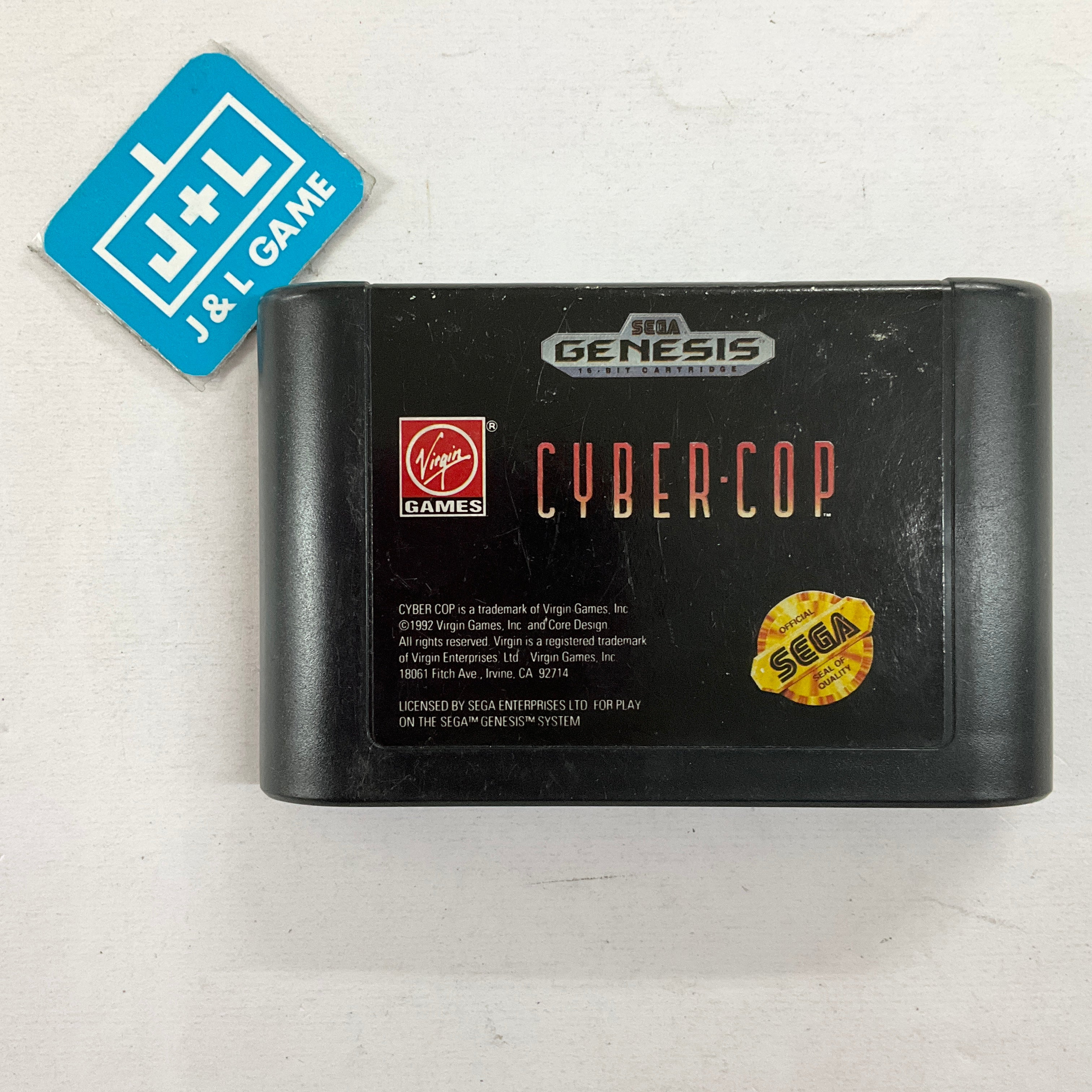 Cyber-Cop - (SG) SEGA Genesis [Pre-Owned] Video Games Virgin Games