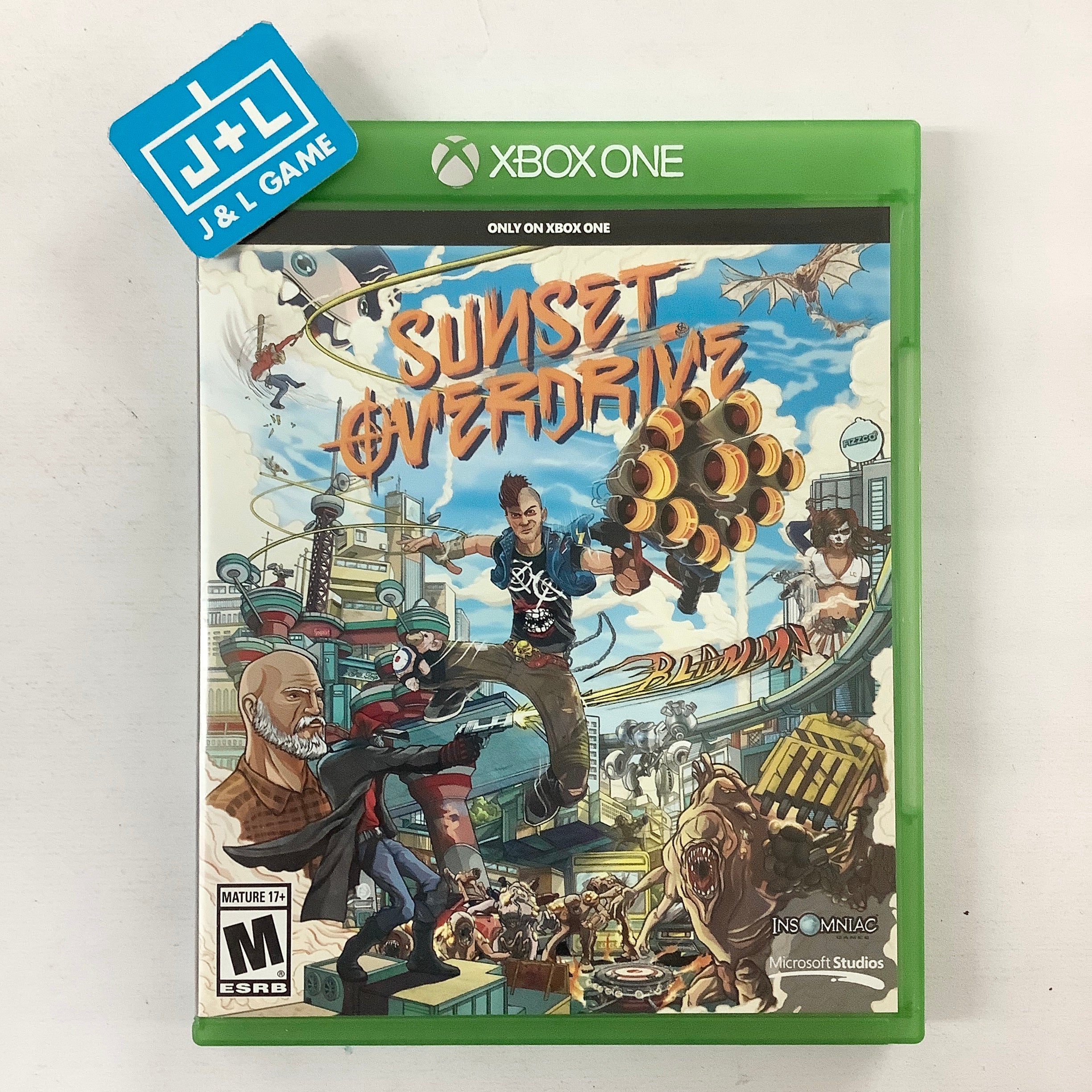 Sunset Overdrive - (XB1) Xbox One [Pre-Owned] Video Games Microsoft Game Studios   