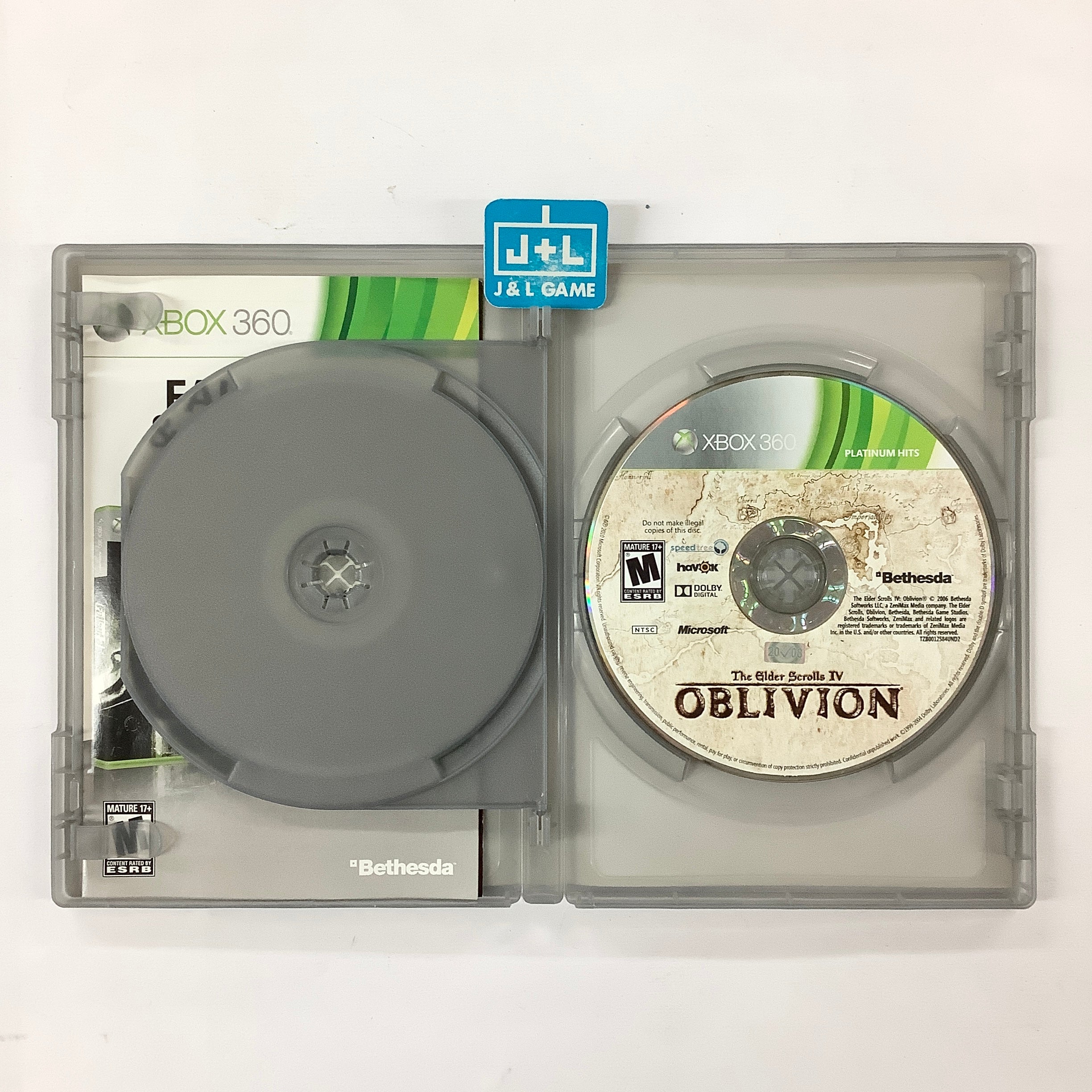 Fallout 3 u0026 Oblivion Double Pack (Platinum Hits) - Xbox 360 [Pre-Owned]