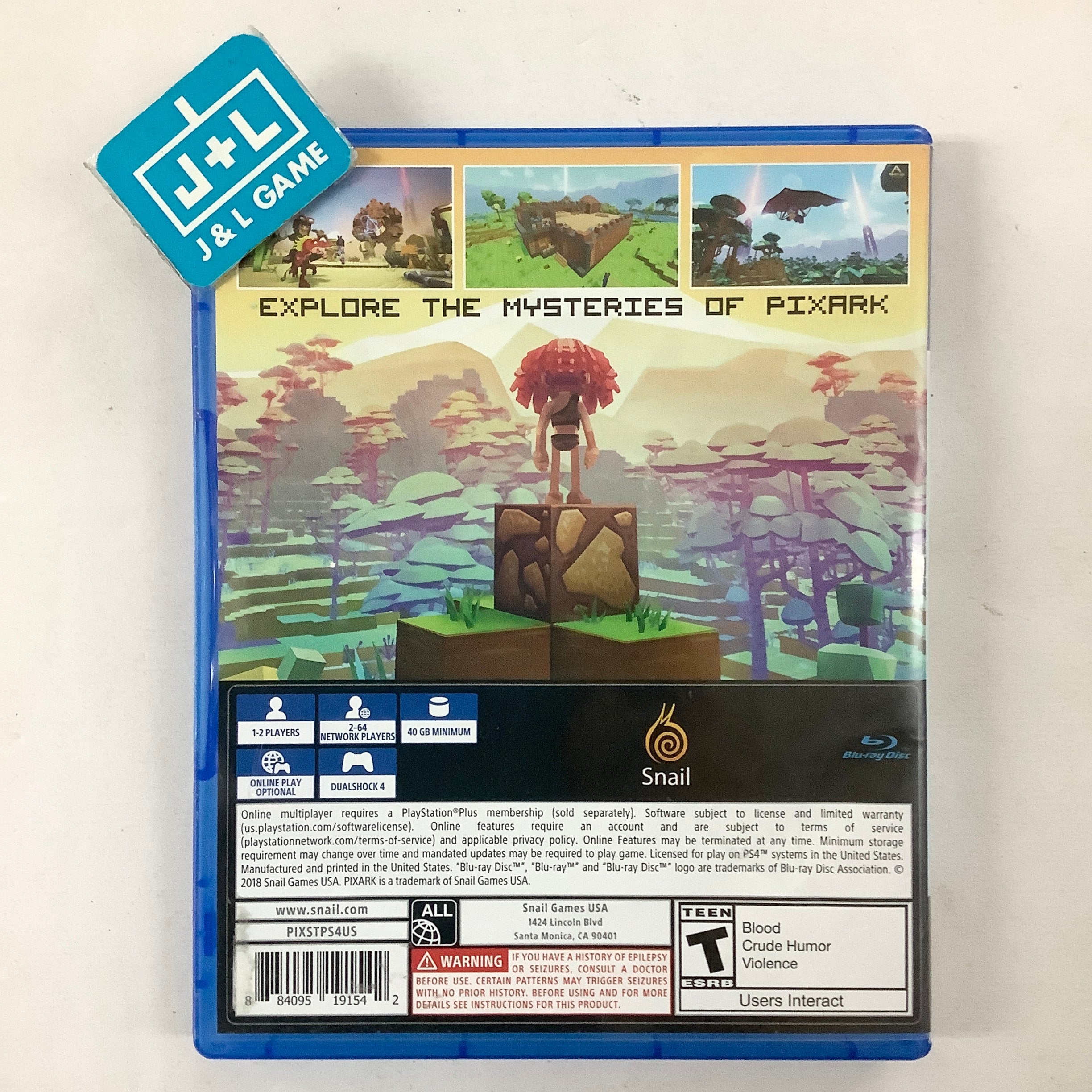 PixARK - (PS4) PlayStation 4 [Pre-Owned] Video Games Snail Games USA