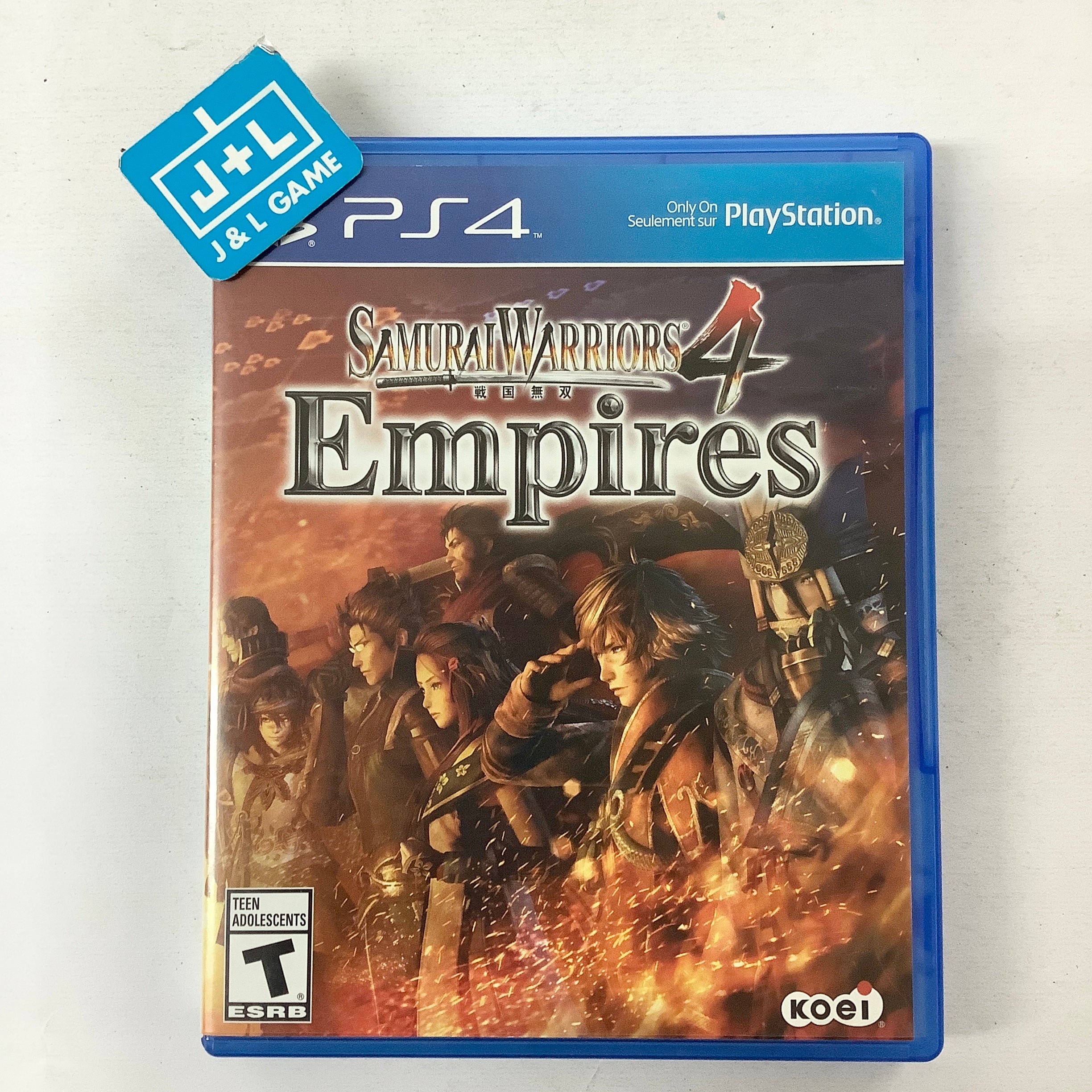 Samurai Warriors 4 Empires - PlayStation 4 [Pre-Owned] Video Games Koei Tecmo Games