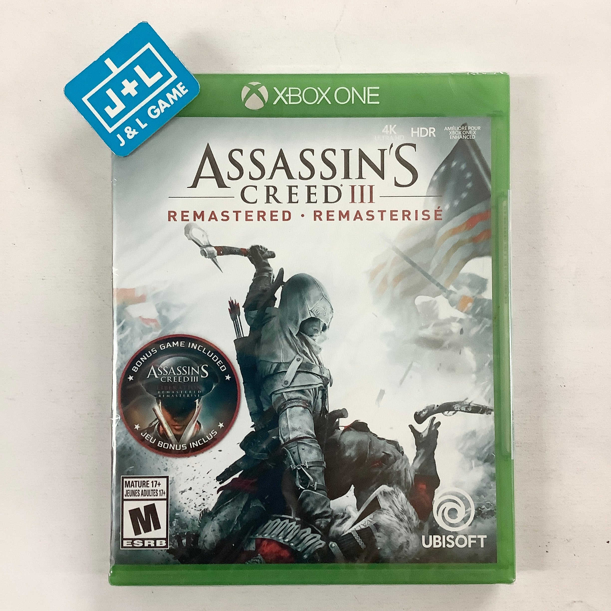 Assassin's Creed III: Remastered - (XB1) Xbox One Video Games Ubisoft   