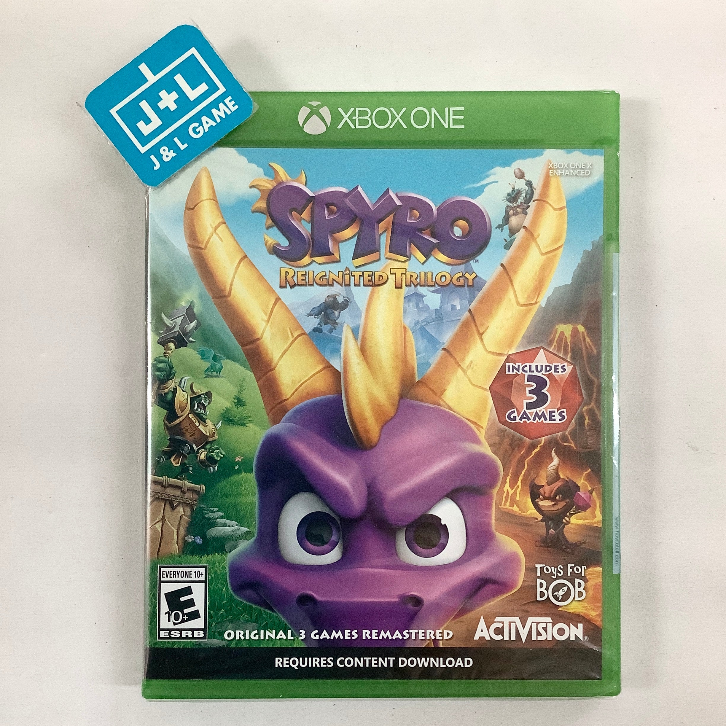 Spyro Reignited Trilogy - (XB1) Xbox One Video Games ACTIVISION   