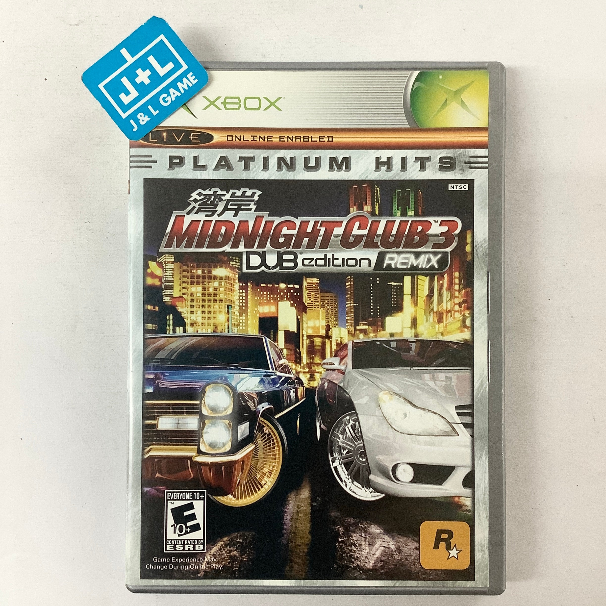 Midnight Club 3: DUB Edition Remix (Platinum Hits) - (XB) Xbox [Pre-Owned] Video Games Rockstar Games   