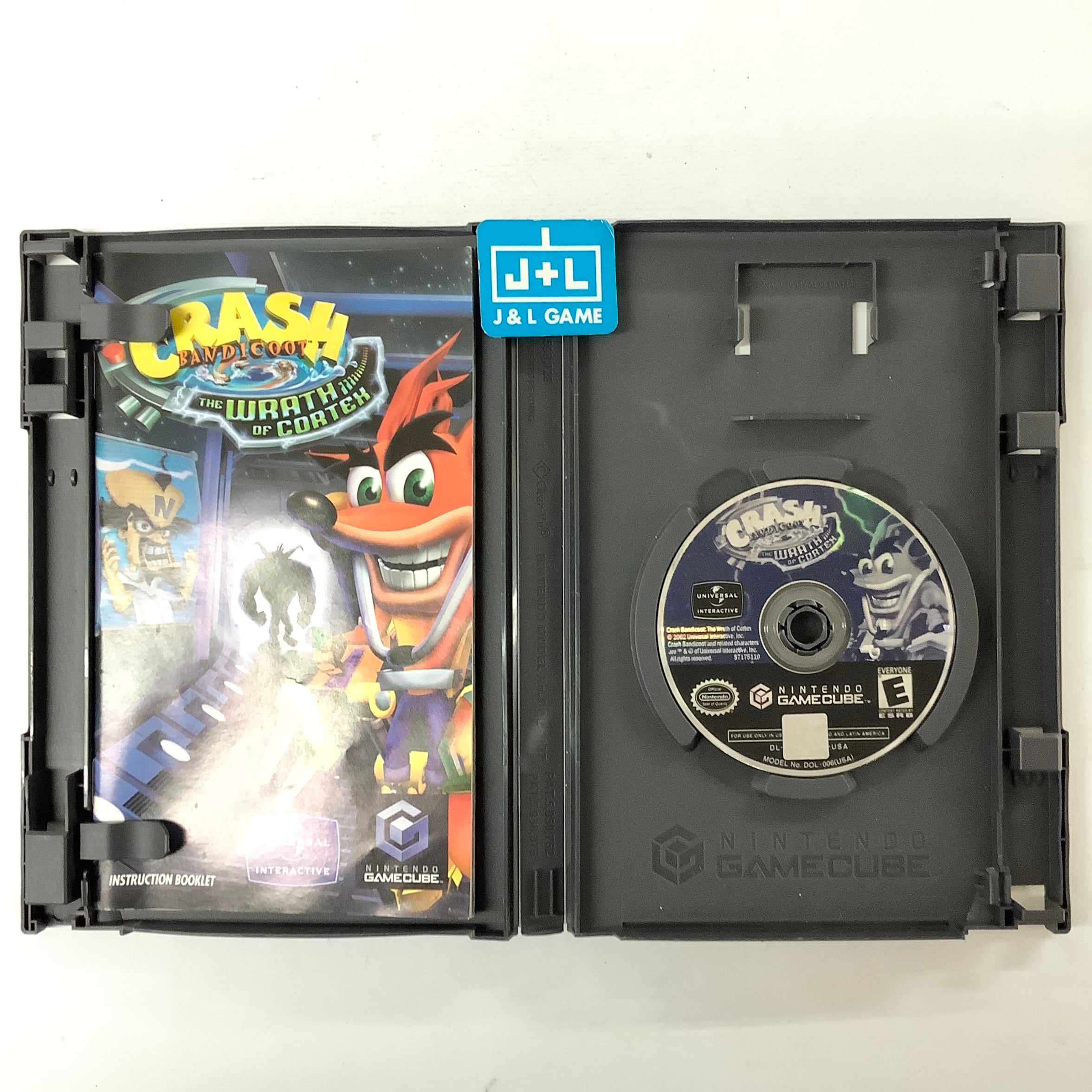 Crash Bandicoot: The Wrath of Cortex - (GC) GameCube [Pre-Owned] Video Games Universal Interactive   