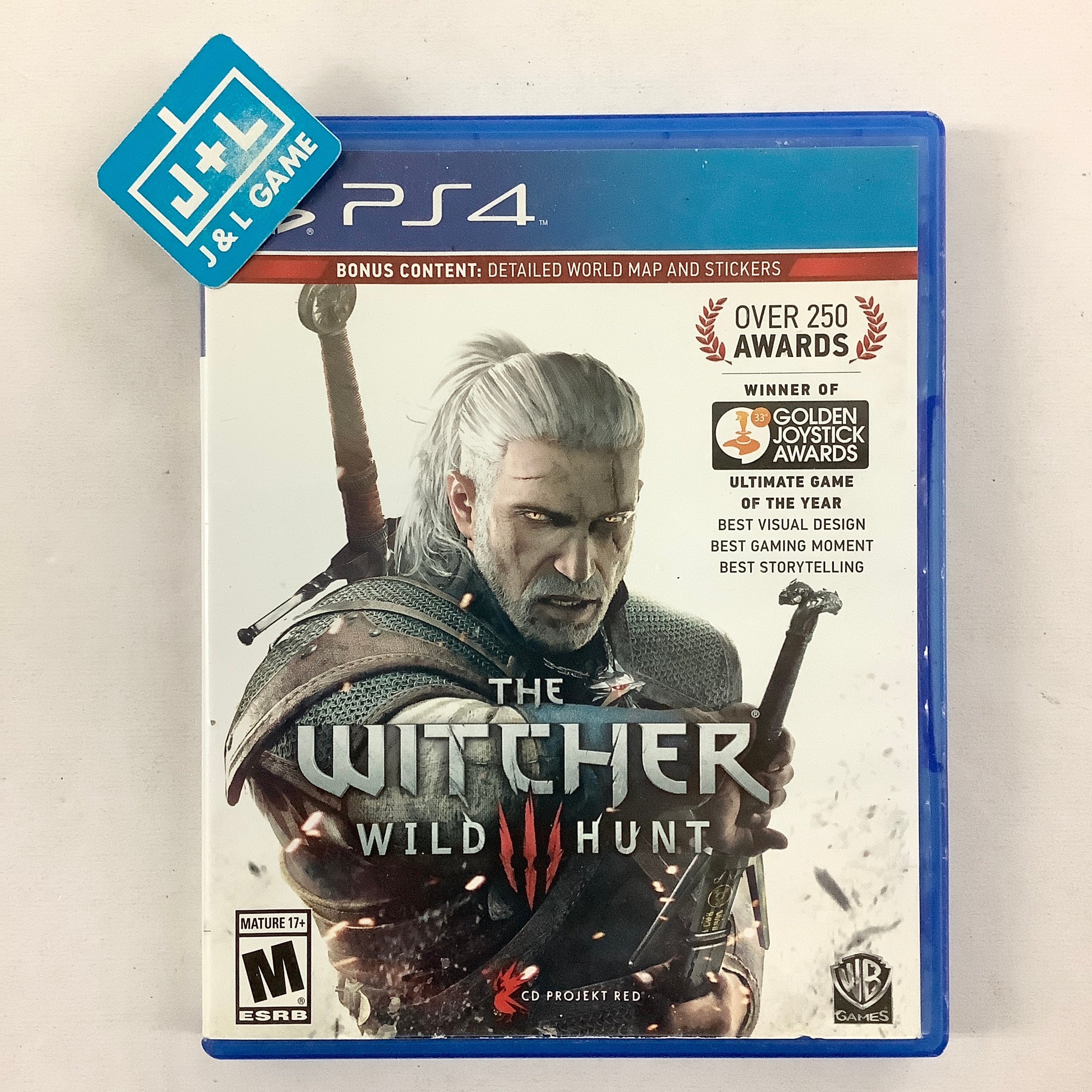 The Witcher 3: Wild Hunt - (PS4) PlayStation 4 [Pre-Owned] Video Games Warner Bros Interactive Entertainment