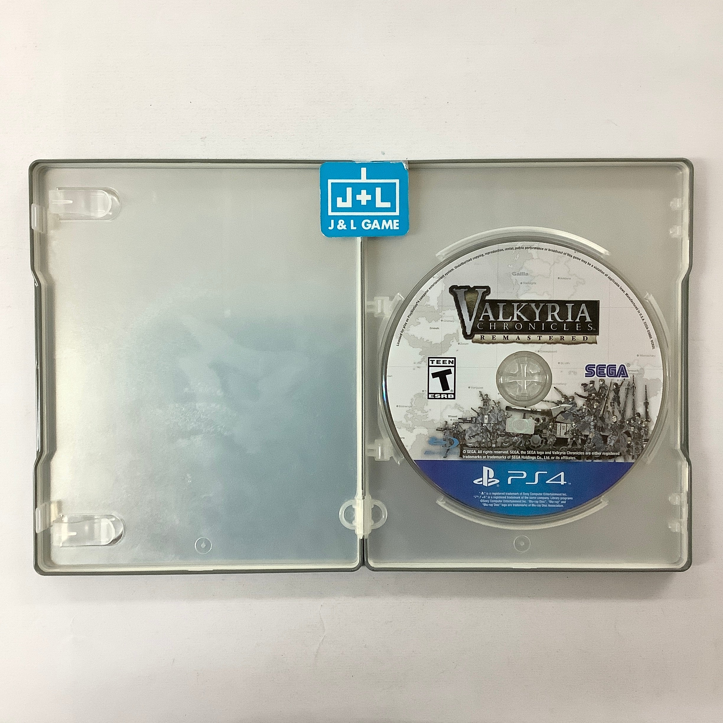 Valkyria Chronicles Remastered (Steelbook Edition) - (PS4) PlayStation 4 [Pre-Owned] Video Games SEGA