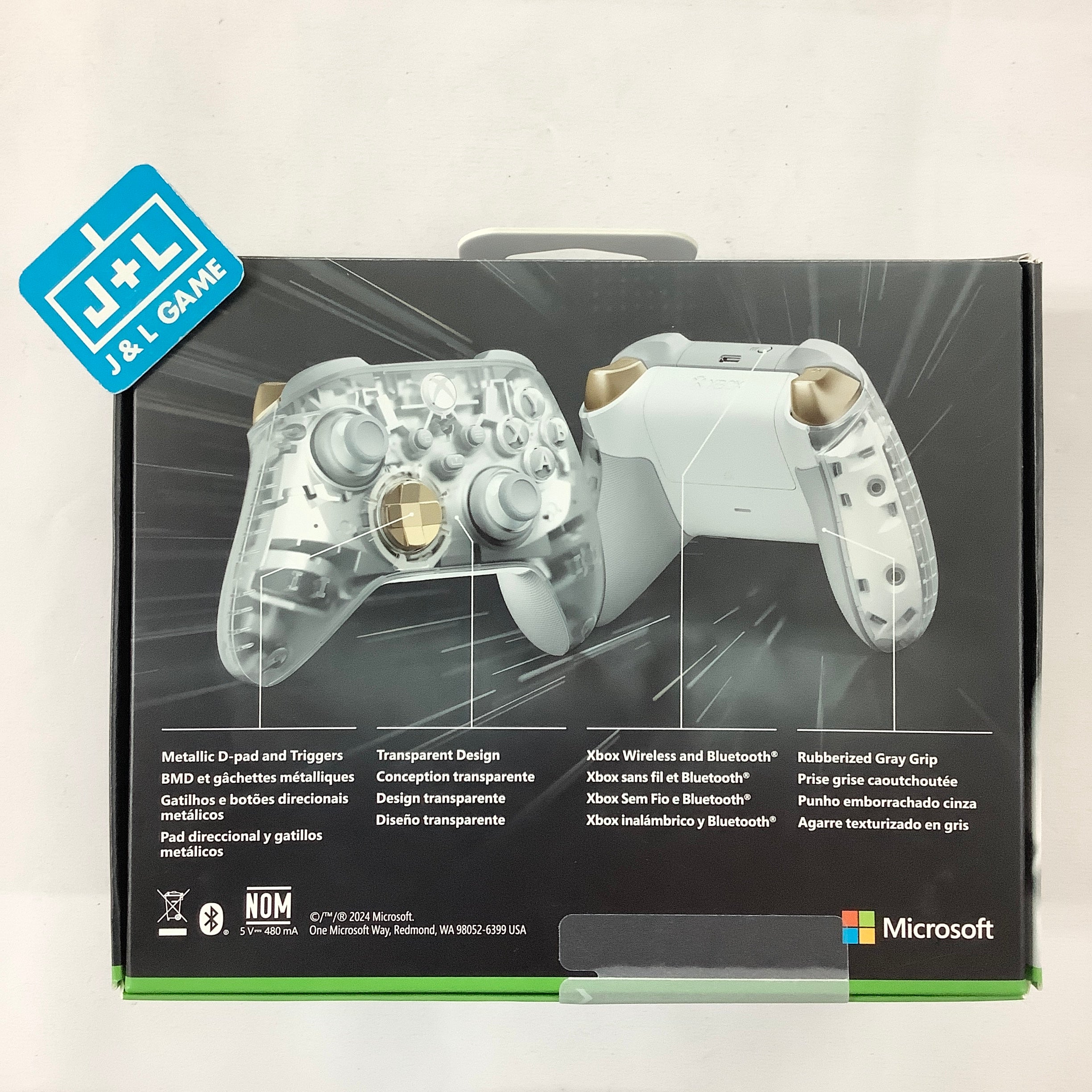 Microsoft Xbox Series X Wireless Controller (Ghost Cipher Special Edition) - (XSX) Xbox Series X Video Games Xbox   