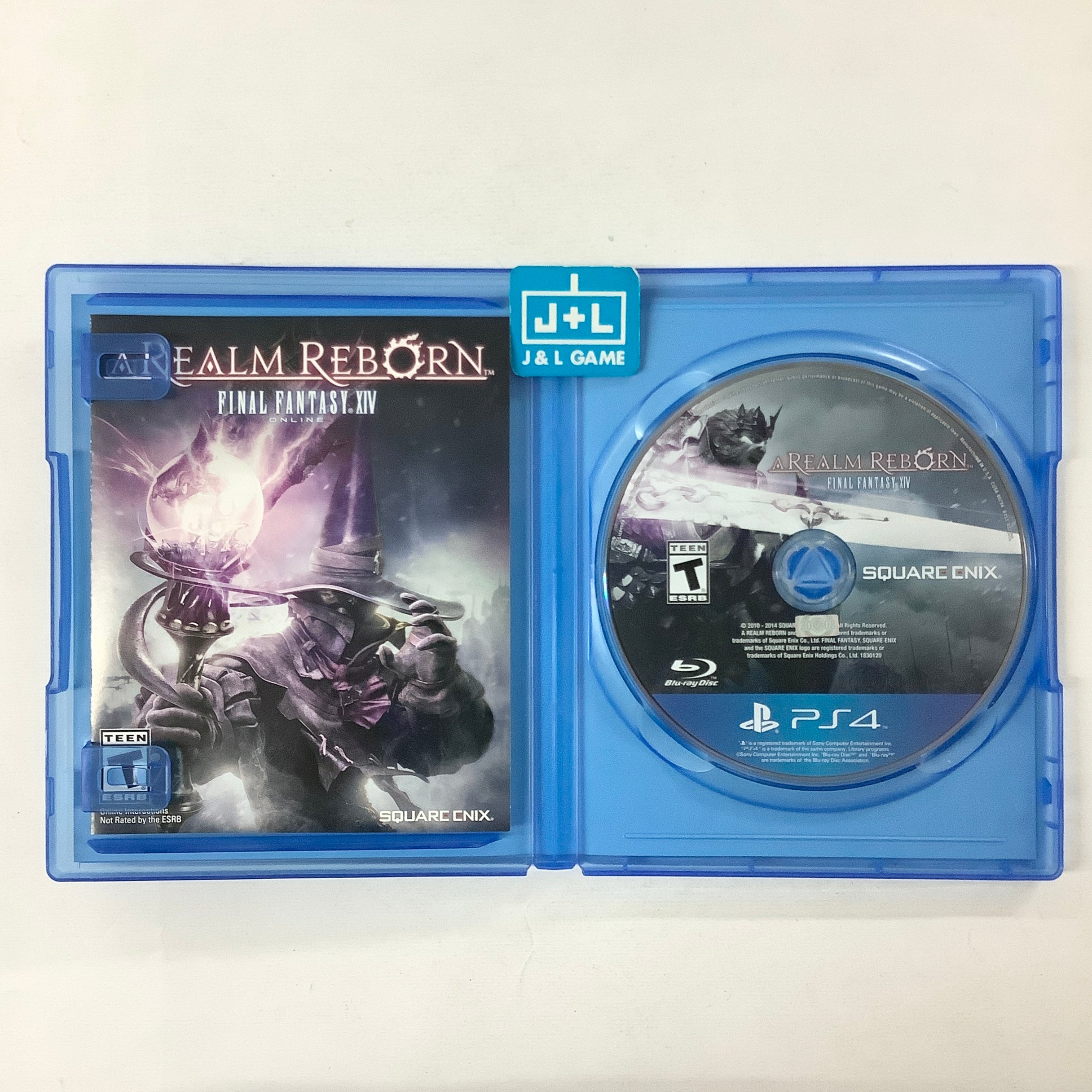 Final Fantasy XIV Online: A Realm Reborn - (PS4) PlayStation 4 [Pre-Owned] Video Games Square Enix   