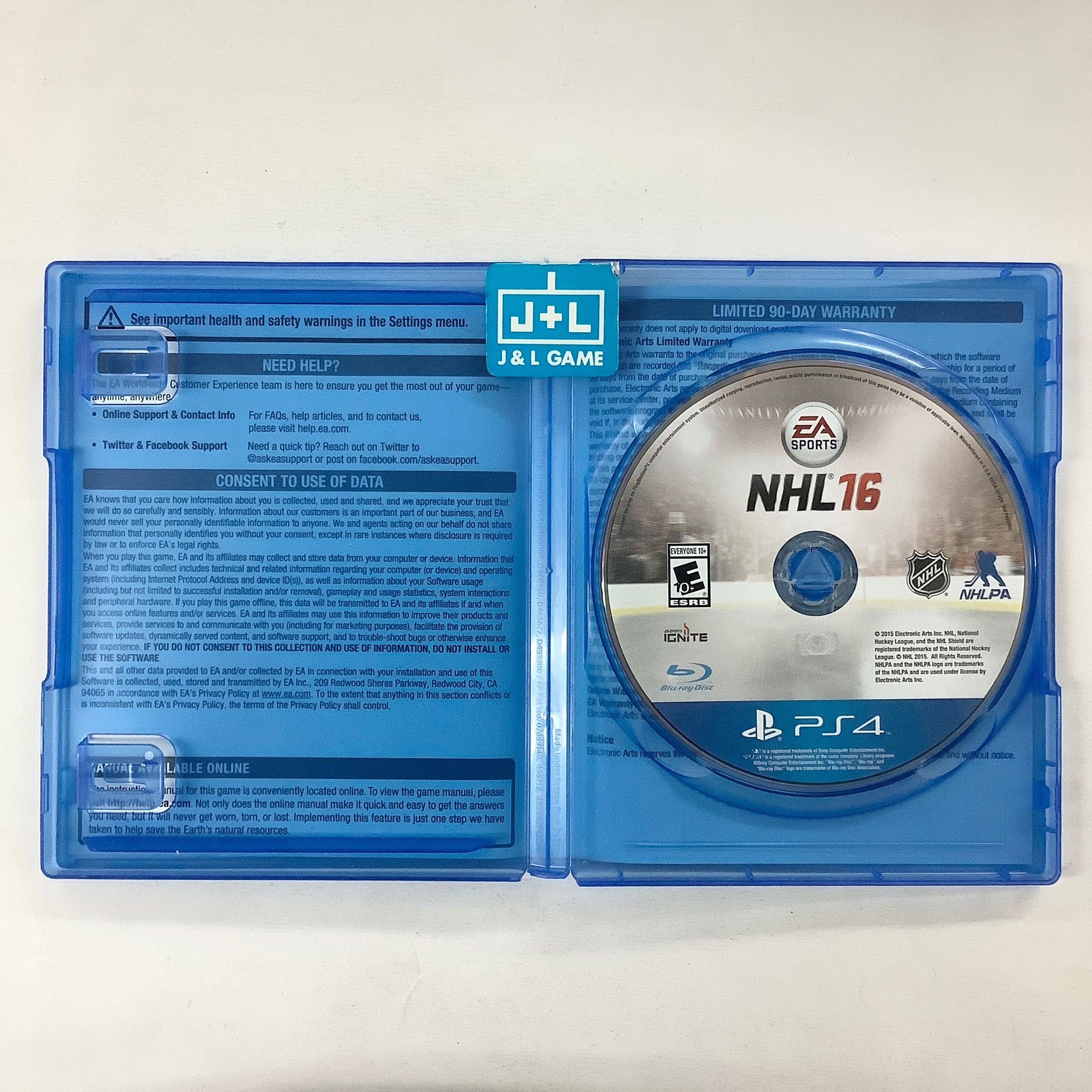 NHL 16 - (PS4) PlayStation 4 [Pre-Owned] Video Games EA Sports