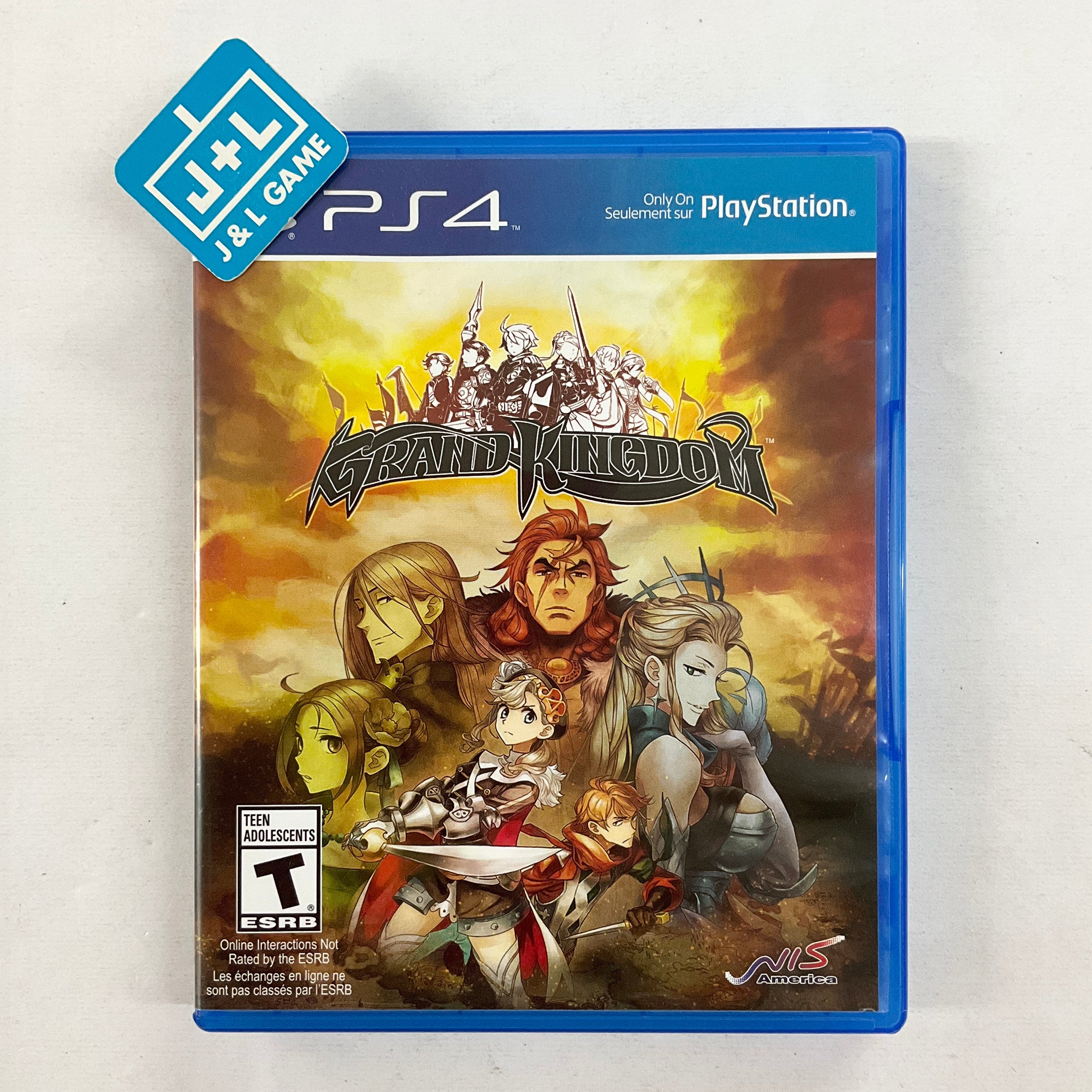 Grand Kingdom - (PS4) PlayStation 4 [Pre-Owned] Video Games NIS America   